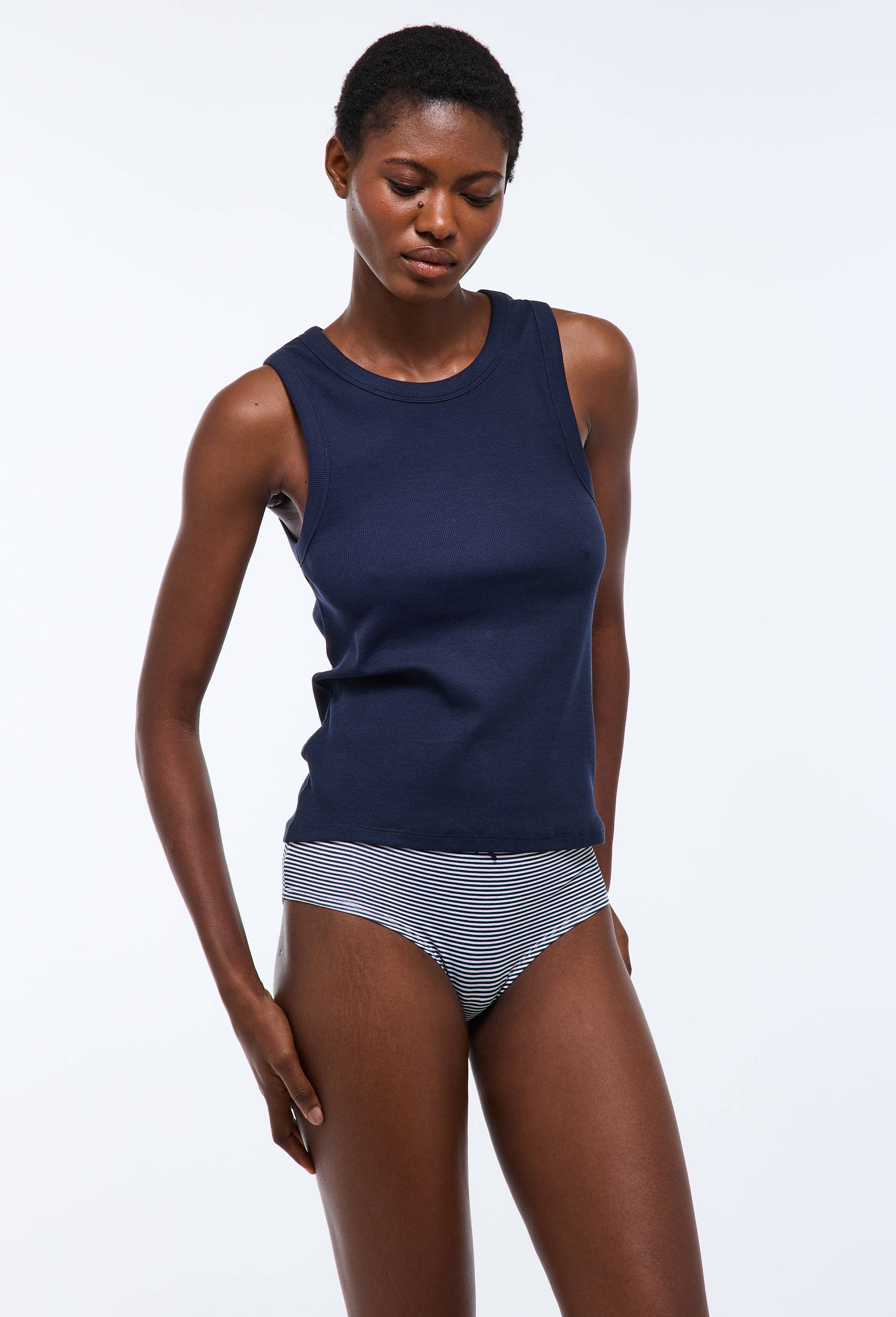 Lot de 3 shorties JOANNE en coton BIO GOTS, Blanc, large image number 5