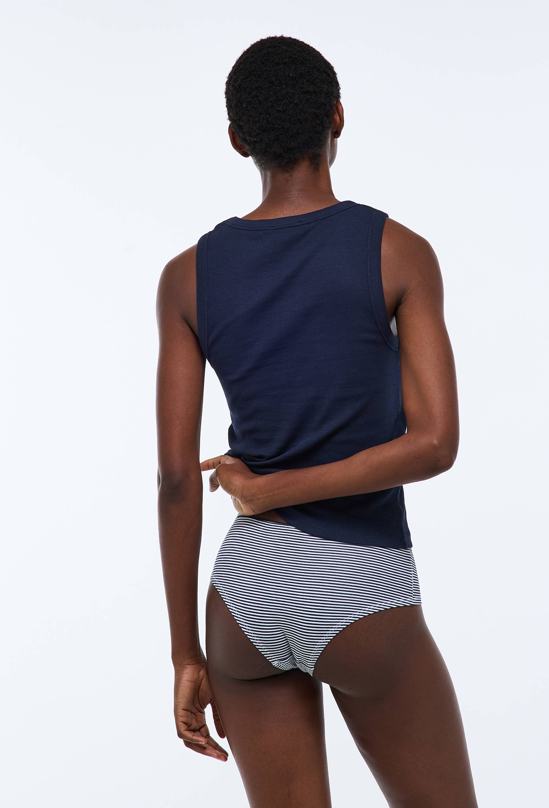 Lot de 3 shorties JOANNE en coton BIO GOTS, Blanc, large image number 6