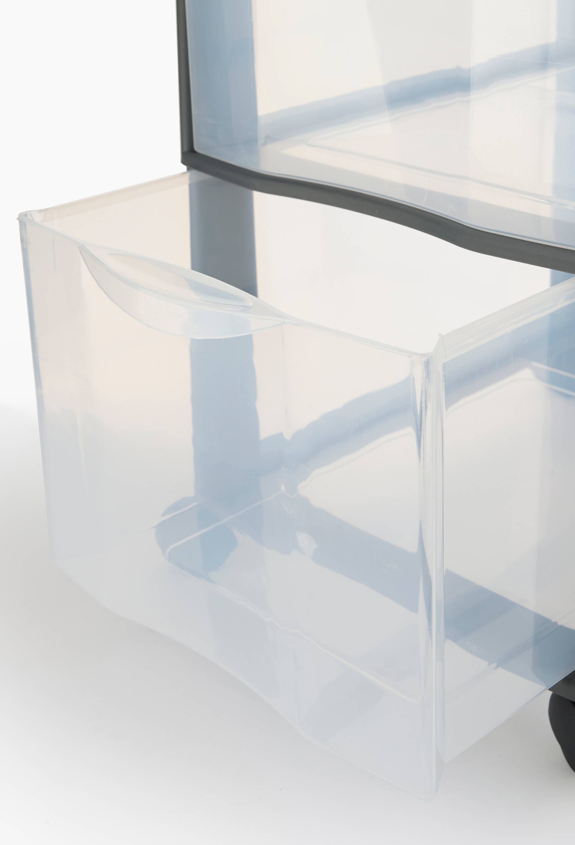 Tour de rangement en plastique, 36,5*.26*63,5 cm, Transparent, large image number 1.0