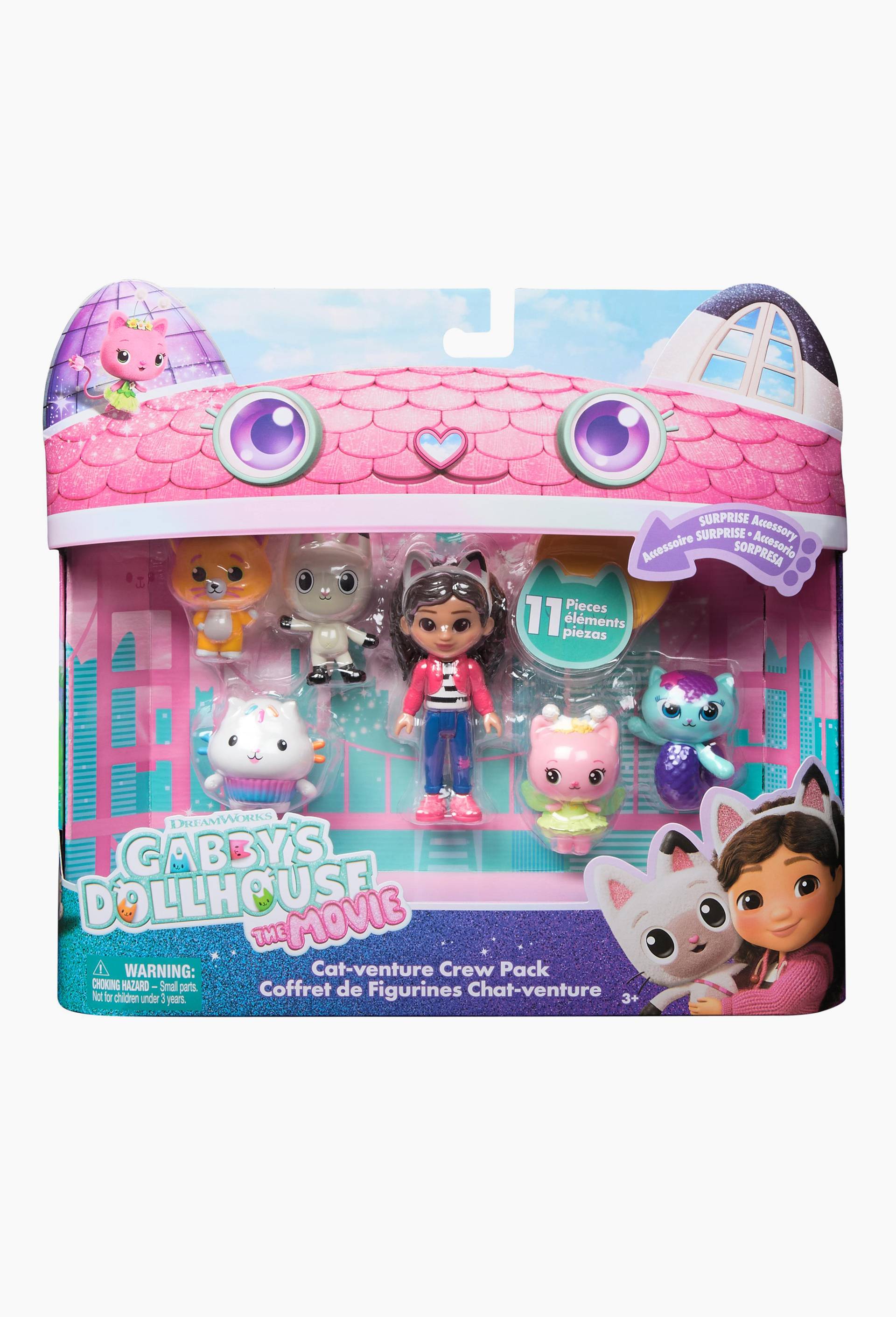 Coffret deluxe de figurines Gabby et la Maison Magique, Multicolore, large image number 1