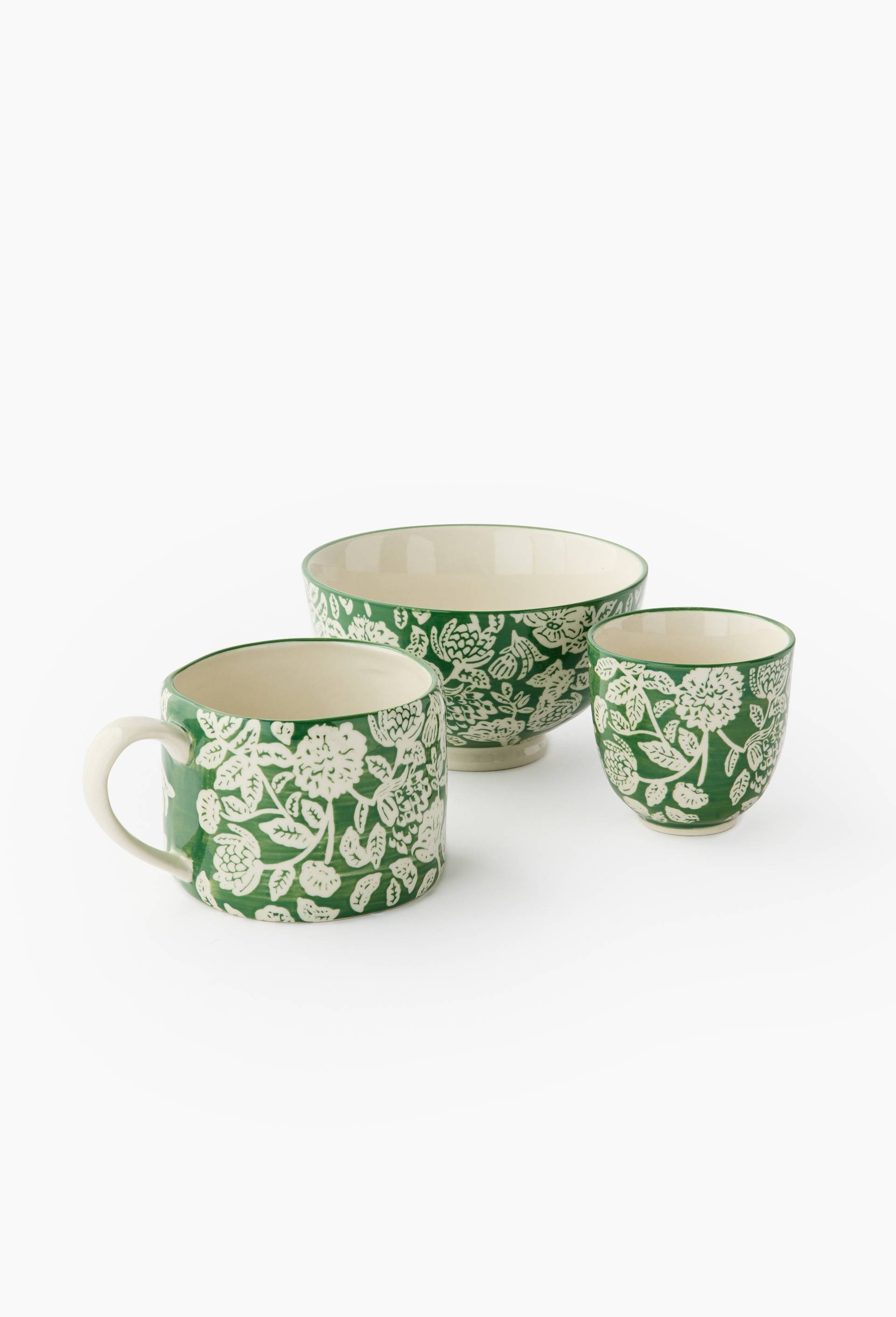 Mug finition imprim&eacute;e, 30cl, Vert, large image number 1