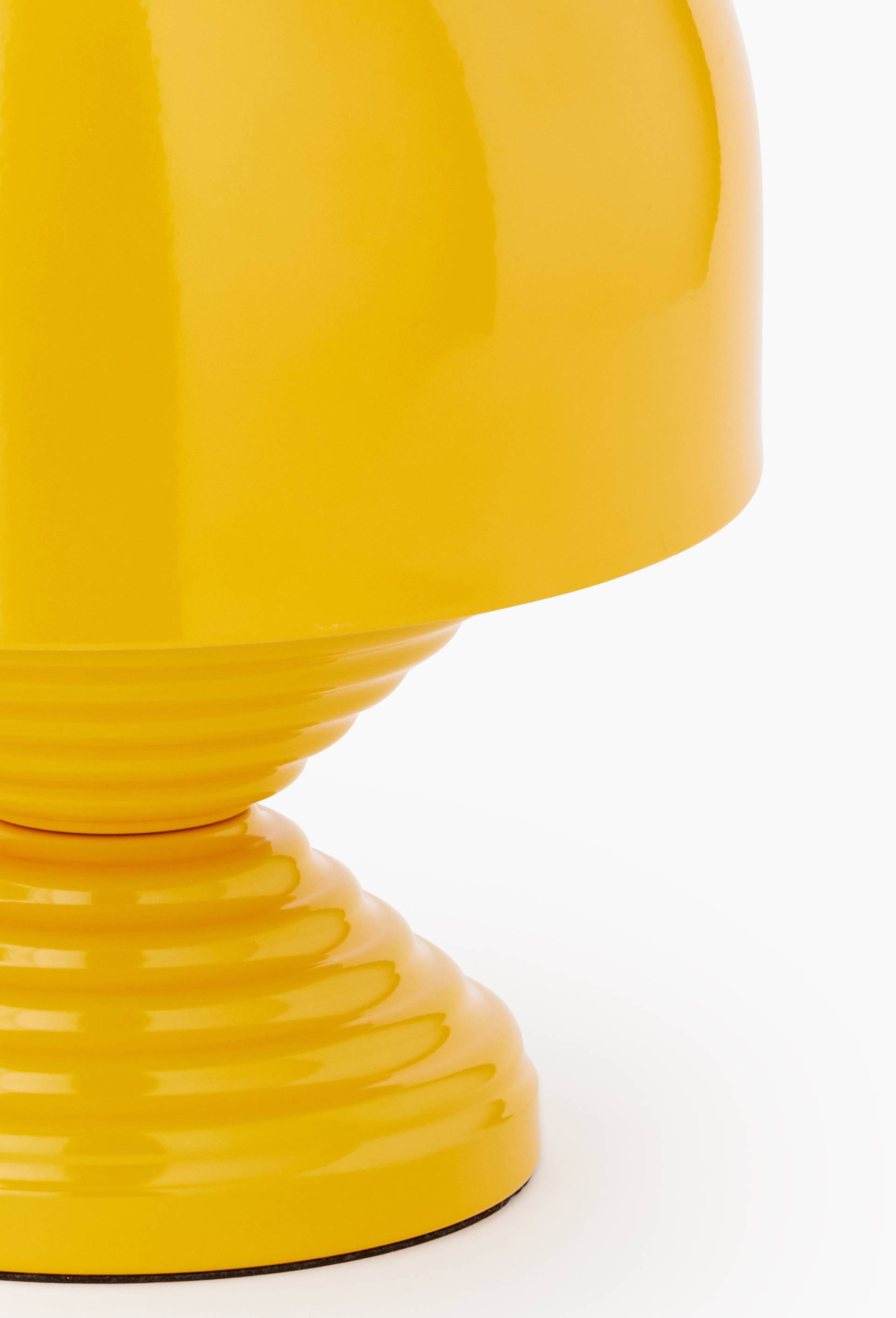 Lampe de table jaune - Jean Pierre et Maryvonne Garrault, 25x22 cm - STUDIO PRISUNIC x MONOPRIX, Jaune, large image number 1