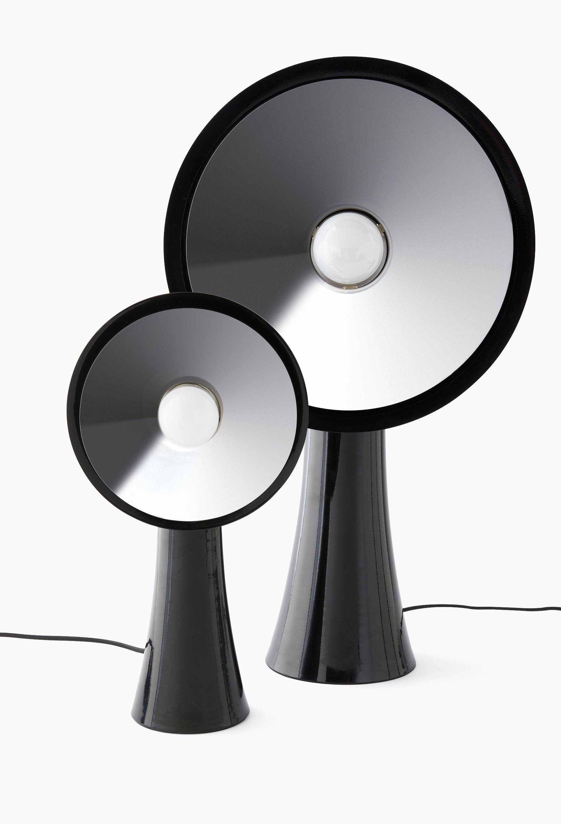 Lampe Totem XS noire Odile Mir, LOMM Editions, 46x24 cm -  STUDIO PRISUNIC x MONOPRIX, Noir, large image number 2