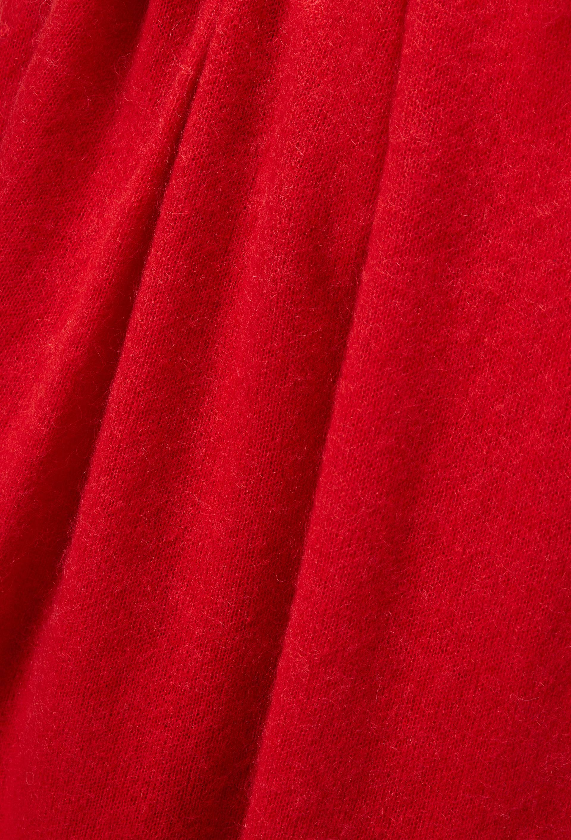 Echarpe contenant de la laine et du mohair, Rouge, large image number 2