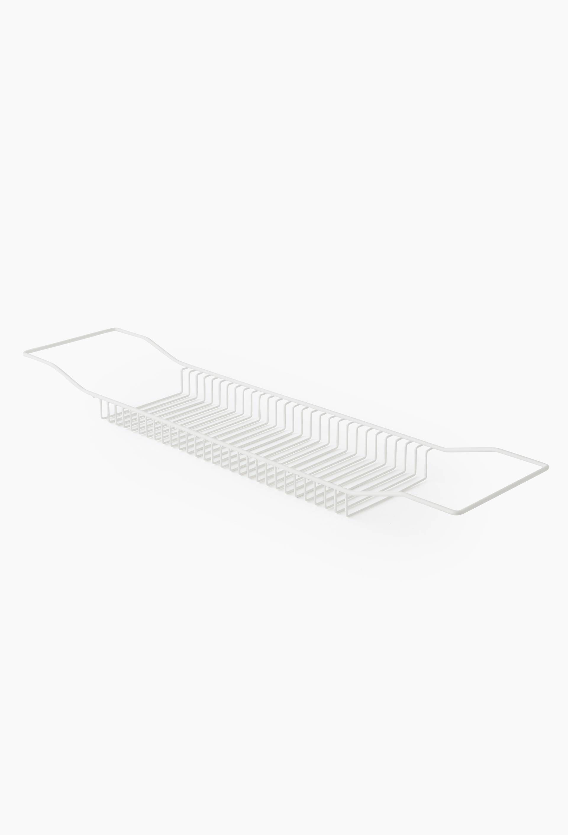Pont de baignoire,73x17cm, en fer, Blanc, large image number 0.0