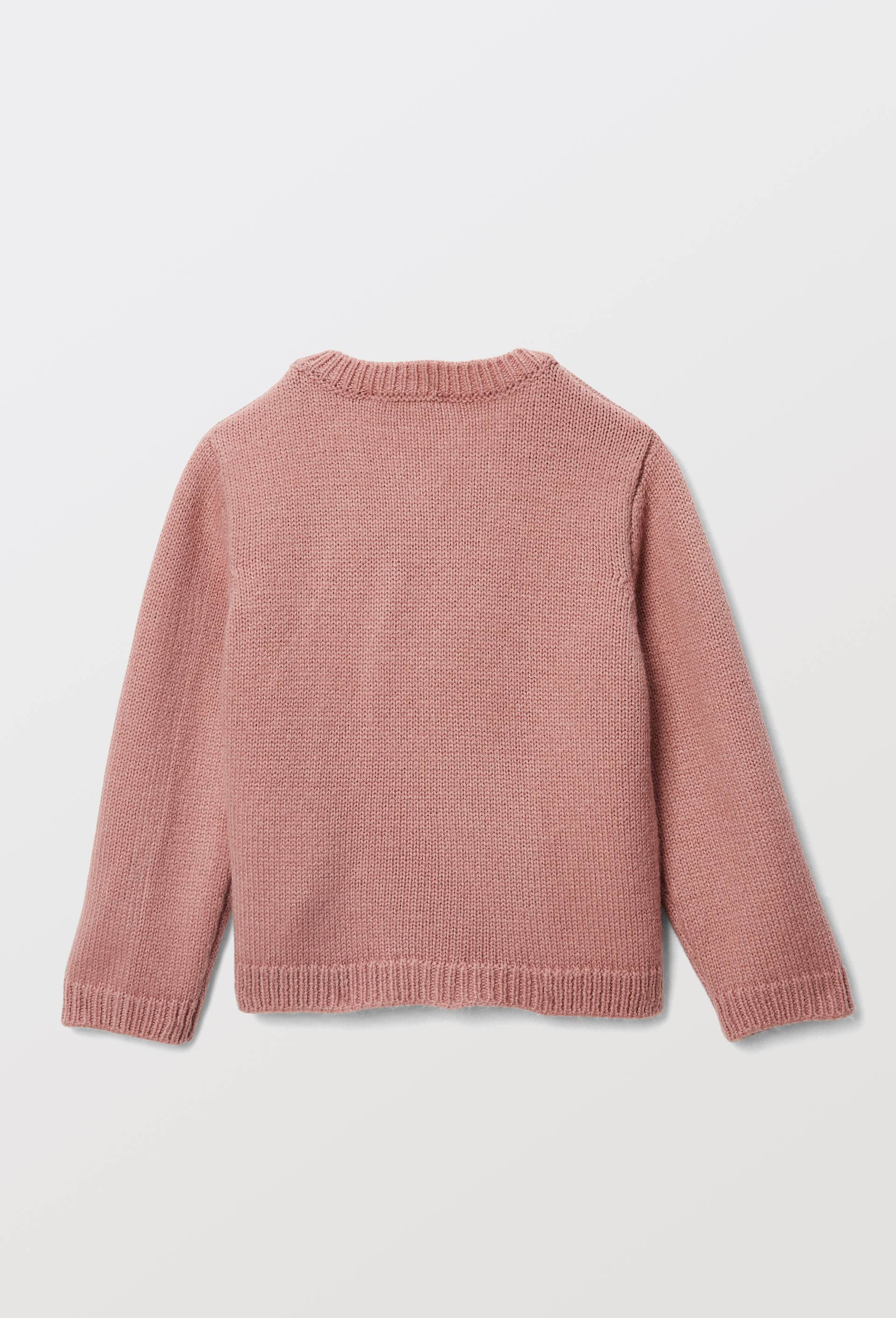 Cardigan tricot fantaisie, Rose, large image number 2