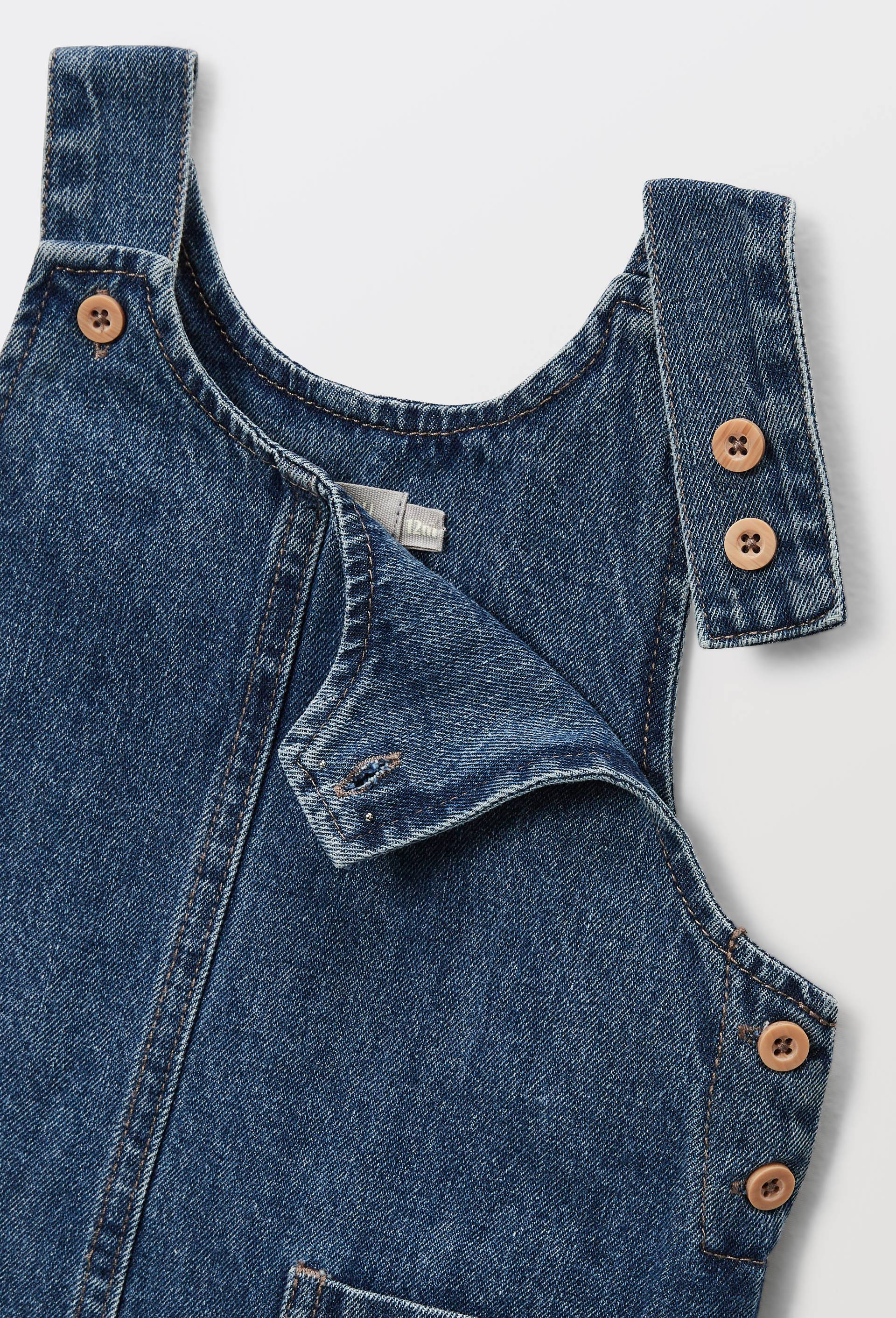 Robe en jean en coton BIO GOTS, Bleu fonc&eacute;, large image number 2