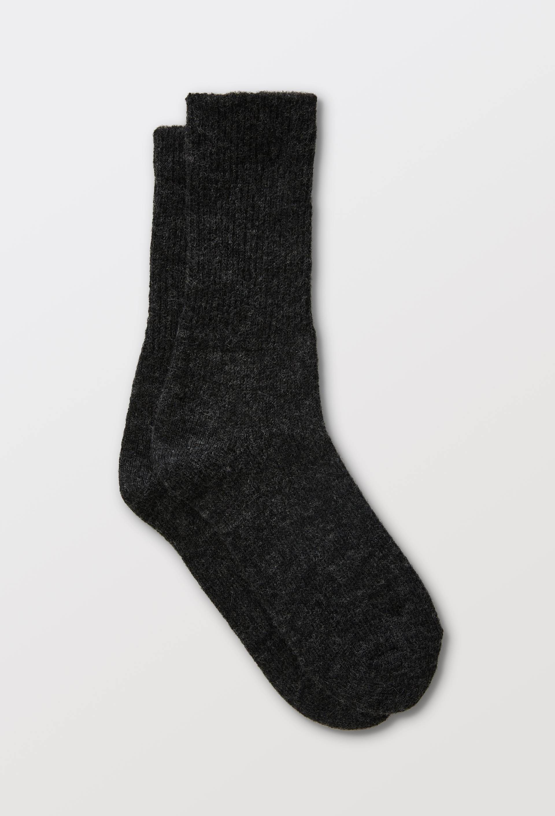 Chaussettes en laine et Alpaga BLEUFORET, Gris fonc&eacute;, swatch image
