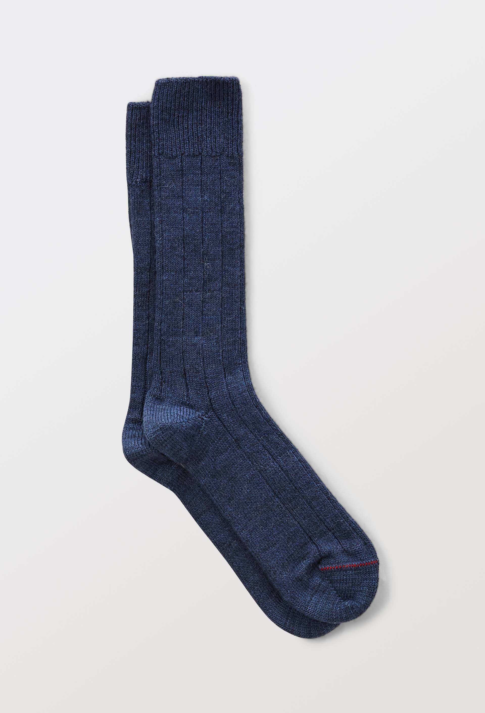 Chaussettes Laine Alpaga, Gris fonc&eacute;, large image number 0