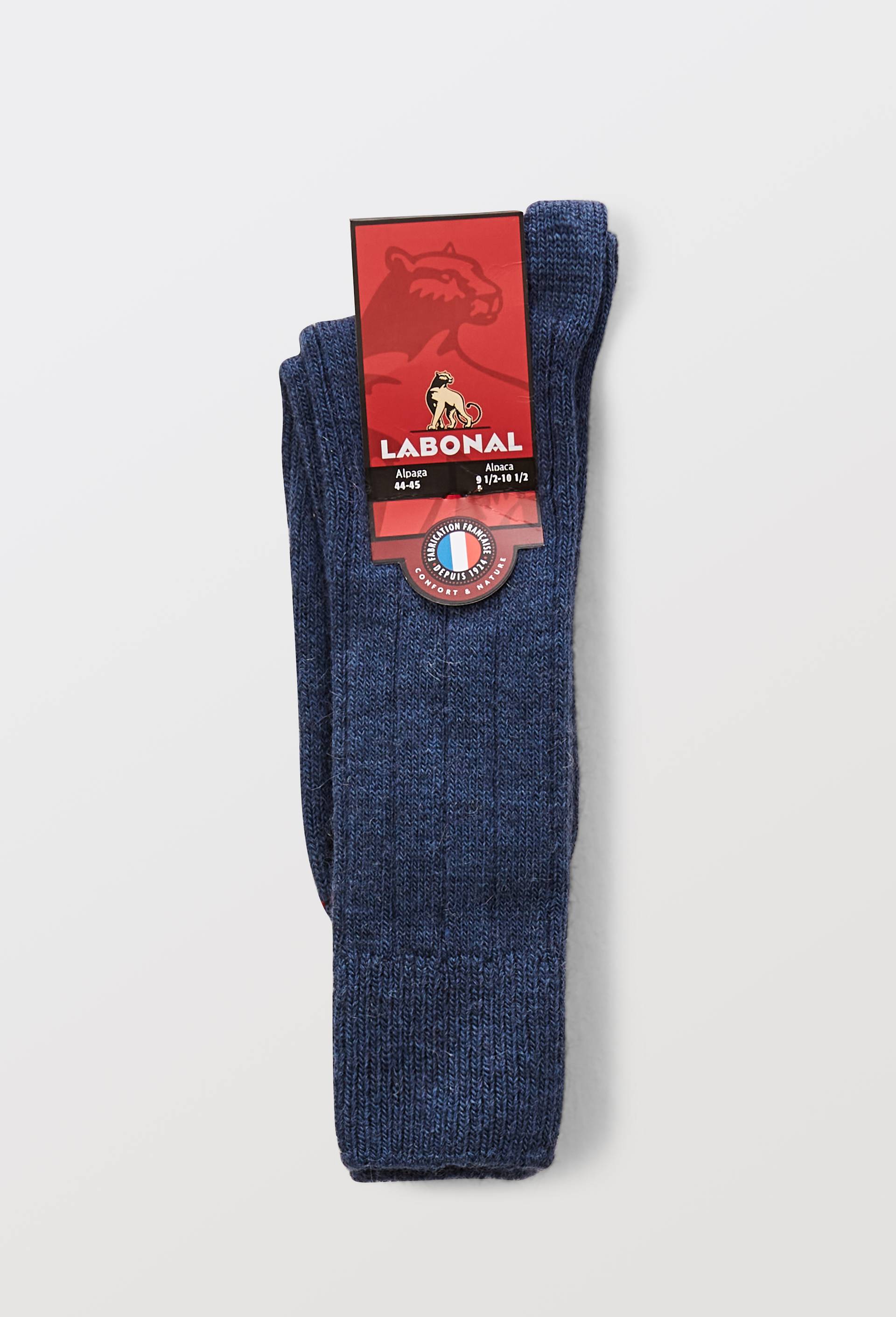 Chaussettes Laine Alpaga, Gris fonc&eacute;, large image number 2