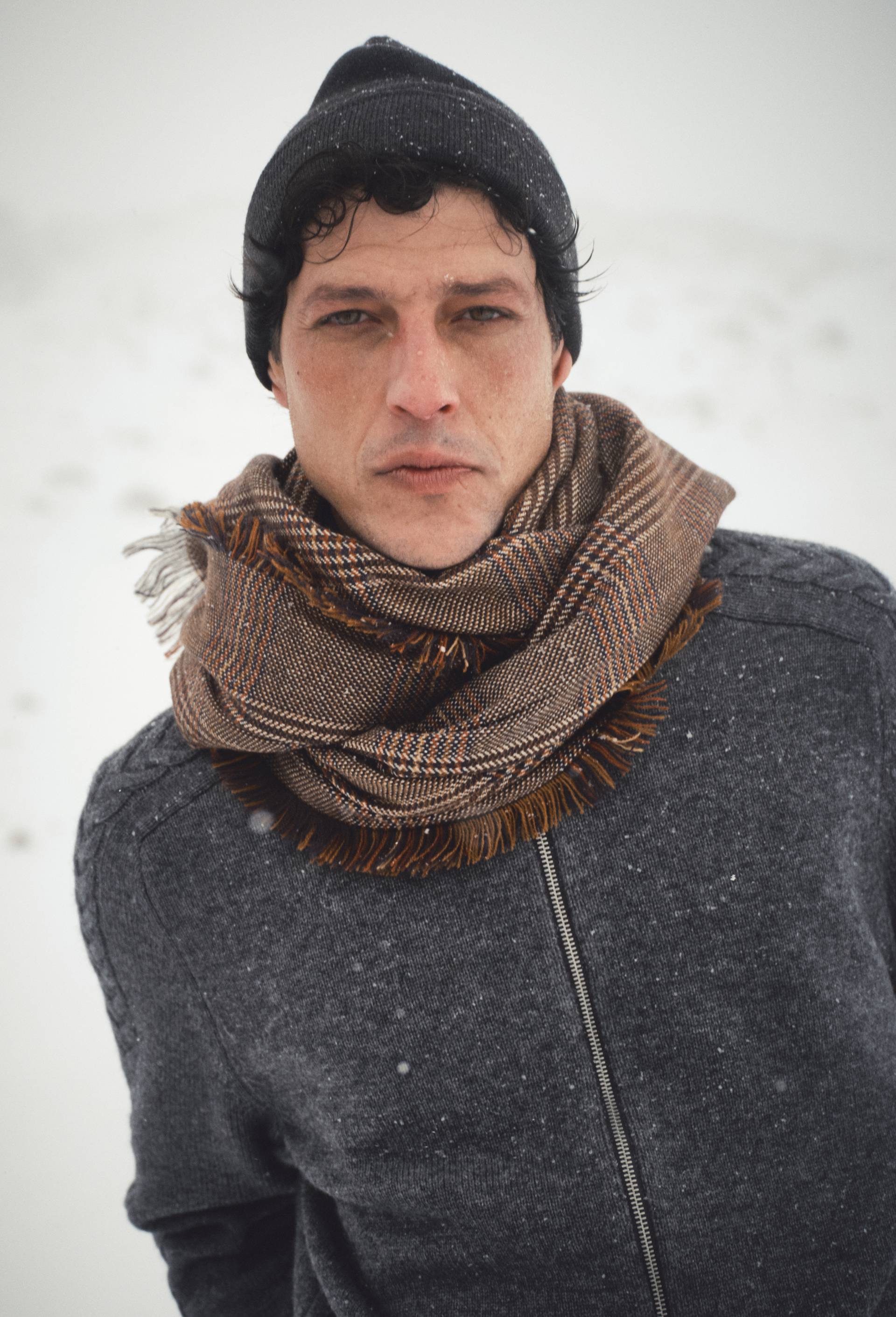 Gilet zipp&eacute; col montant contenant de la laine, Gris, large image number 0