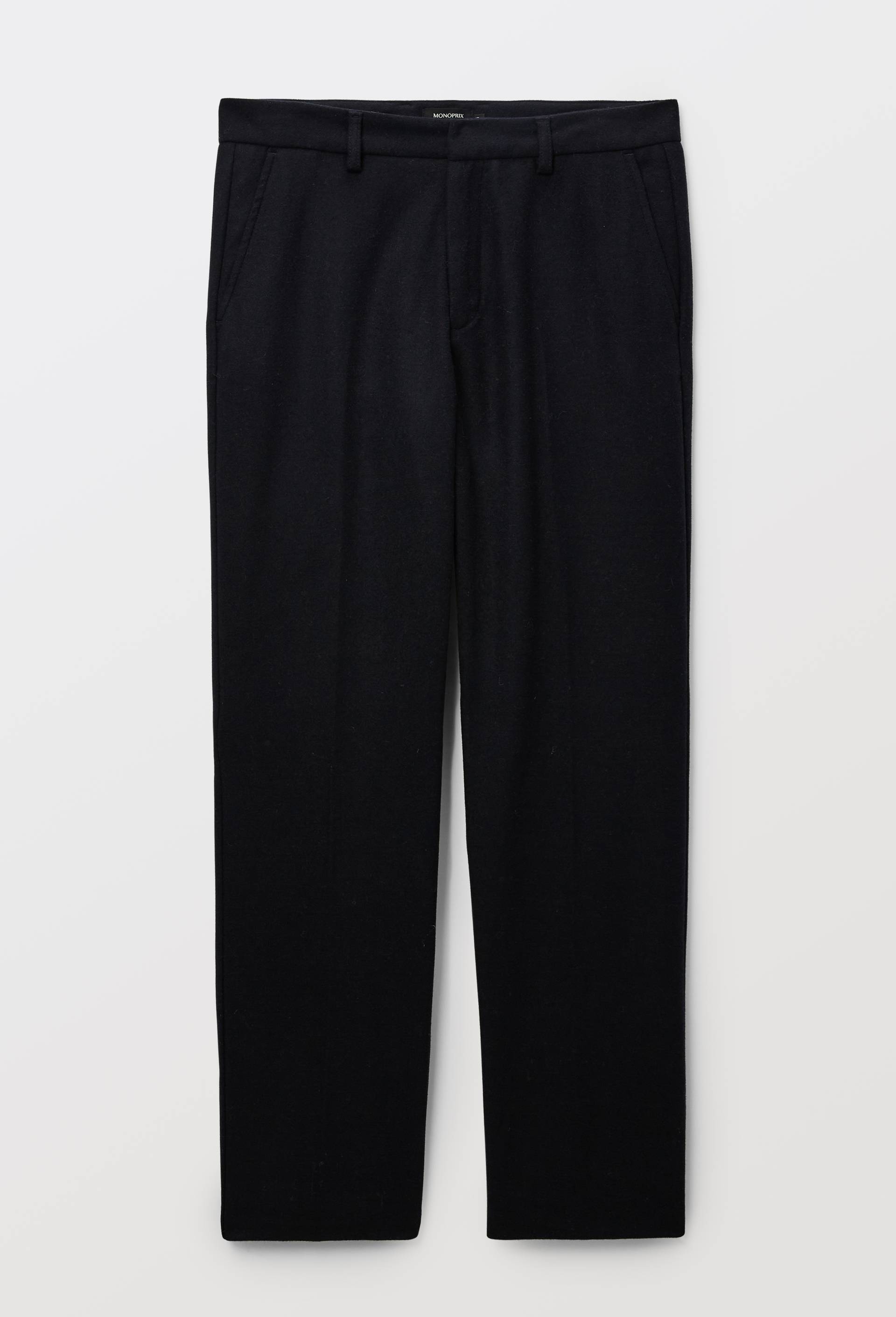 Pantalon contenant de la laine, Bleu fonc&eacute;, large image number 2.0