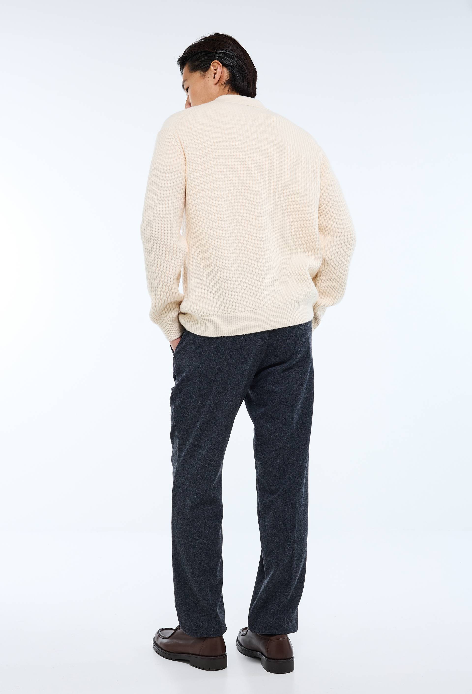 Pantalon contenant de la laine, Gris, large image number 1