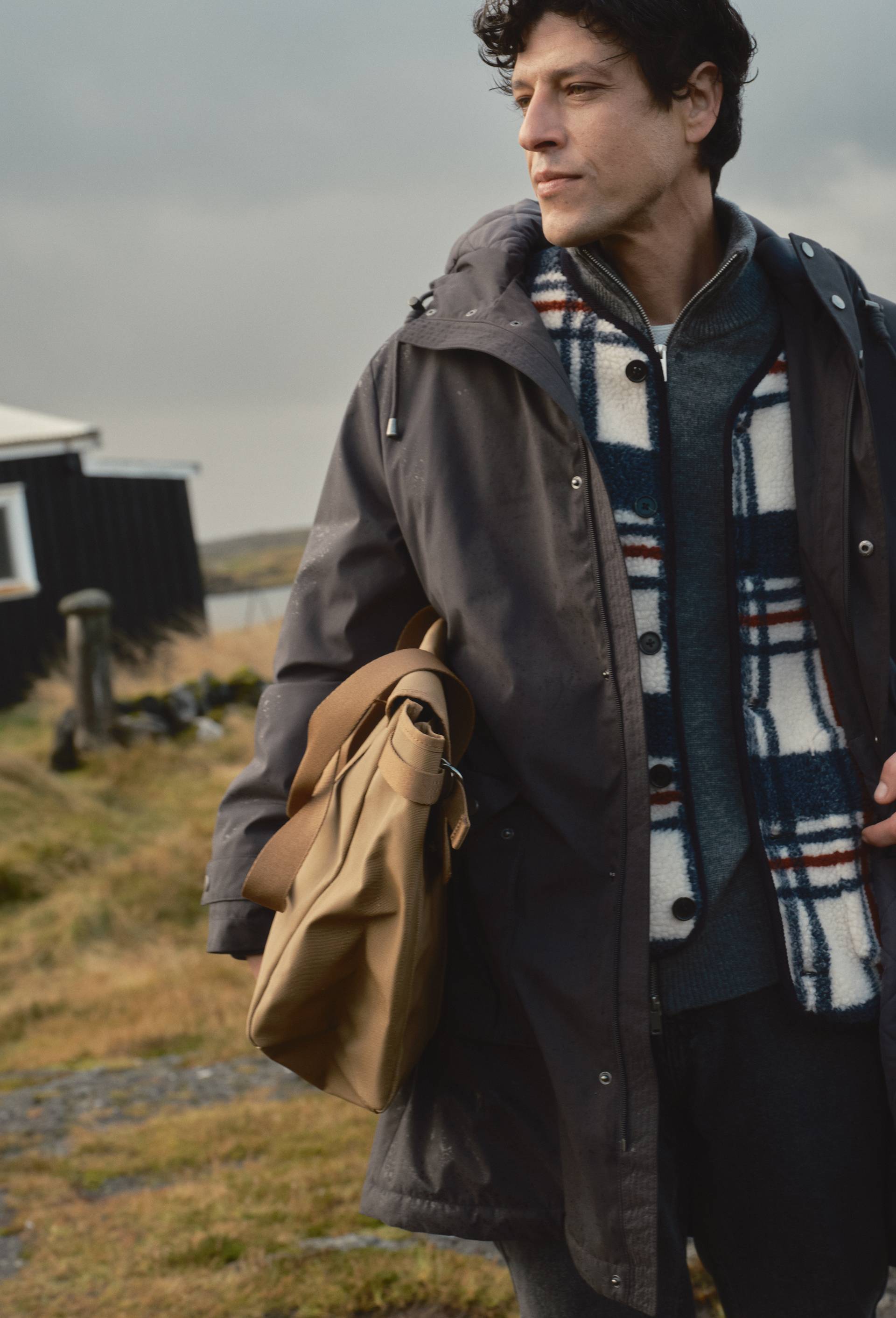 Parka &agrave; capuche, Gris fonc&eacute;, large image number 1