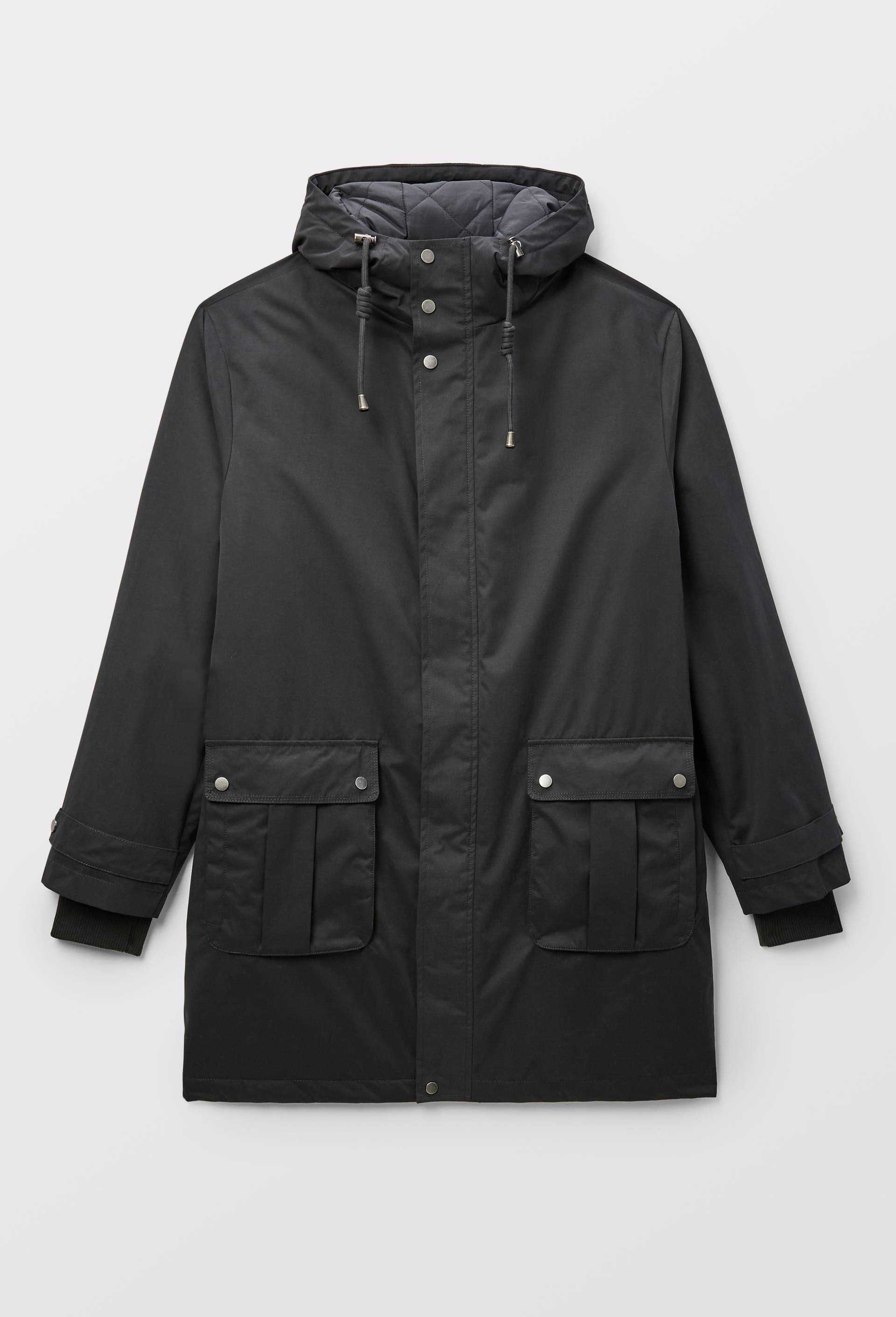Parka &agrave; capuche, Gris fonc&eacute;, large image number 5