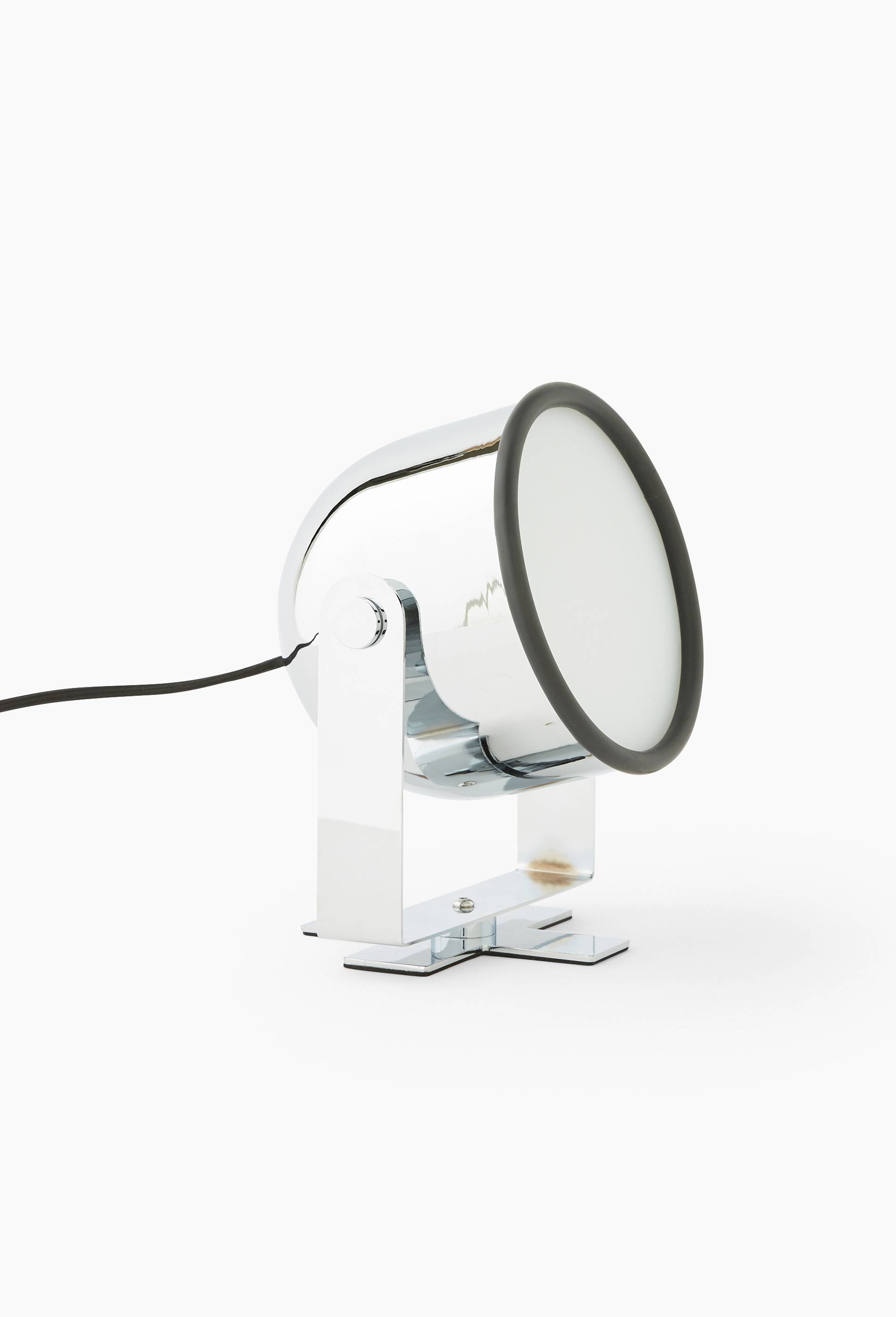 Lampe projecteur chromée, 17x16x20 cm - STUDIO PRISUNIC x MONOPRIX