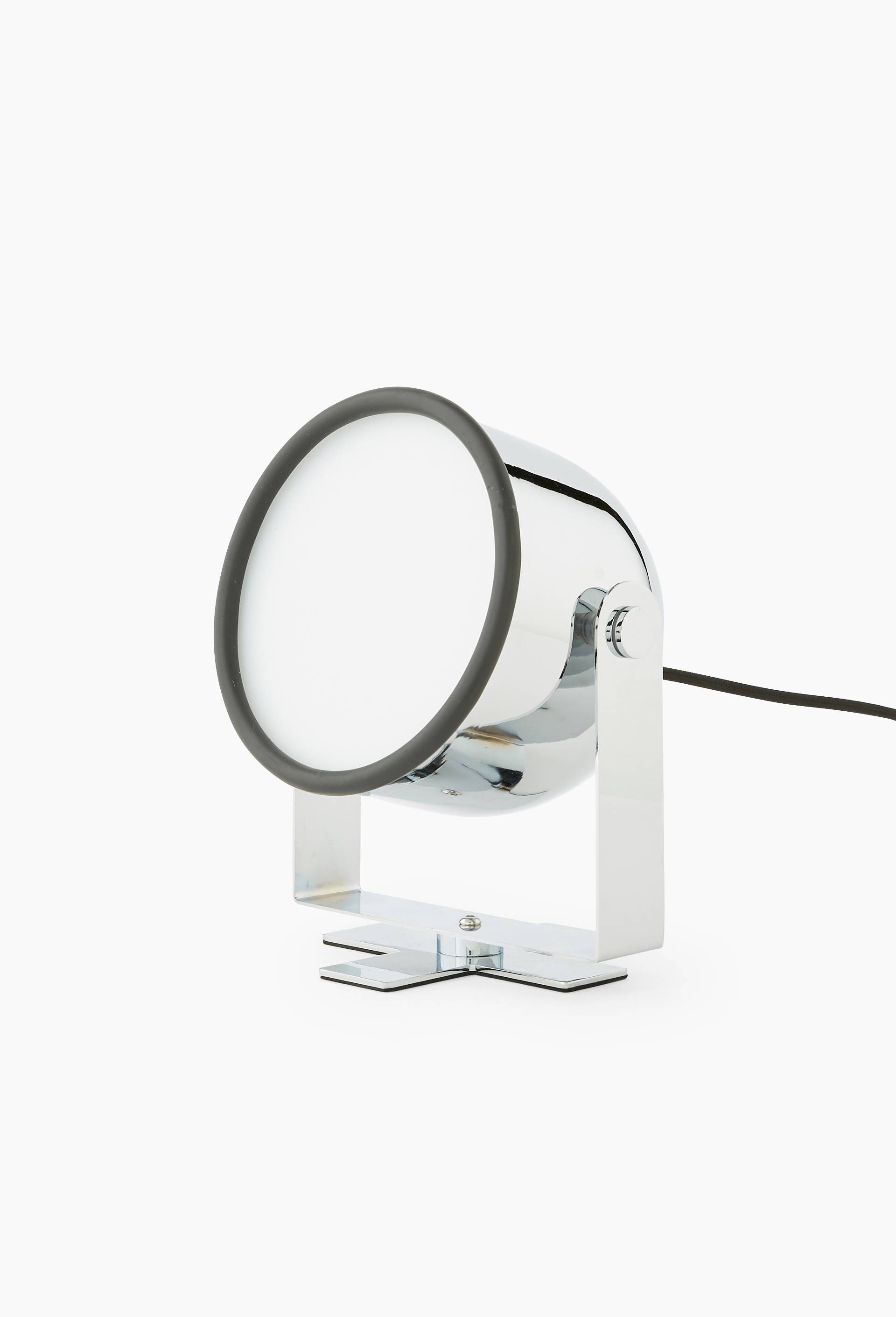 Lampe projecteur chrom&eacute;e, 17x16x20 cm - STUDIO PRISUNIC x MONOPRIX, Multicolore, large image number 1.0