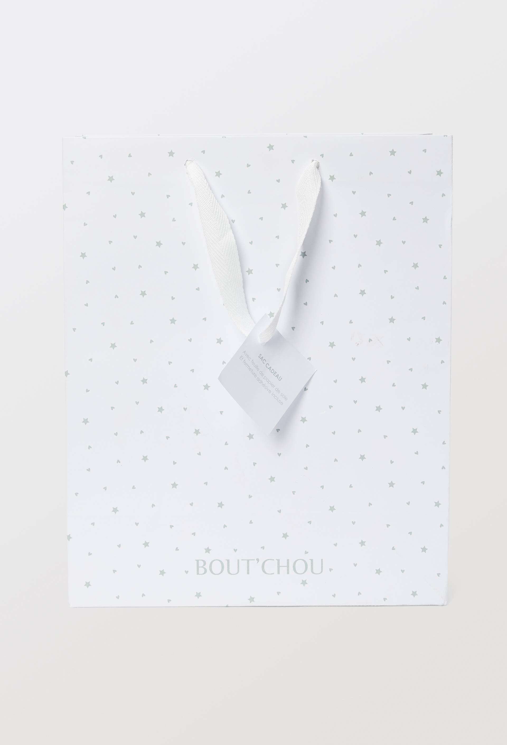 Sac cadeau &agrave; motifs, Ecru, swatch image