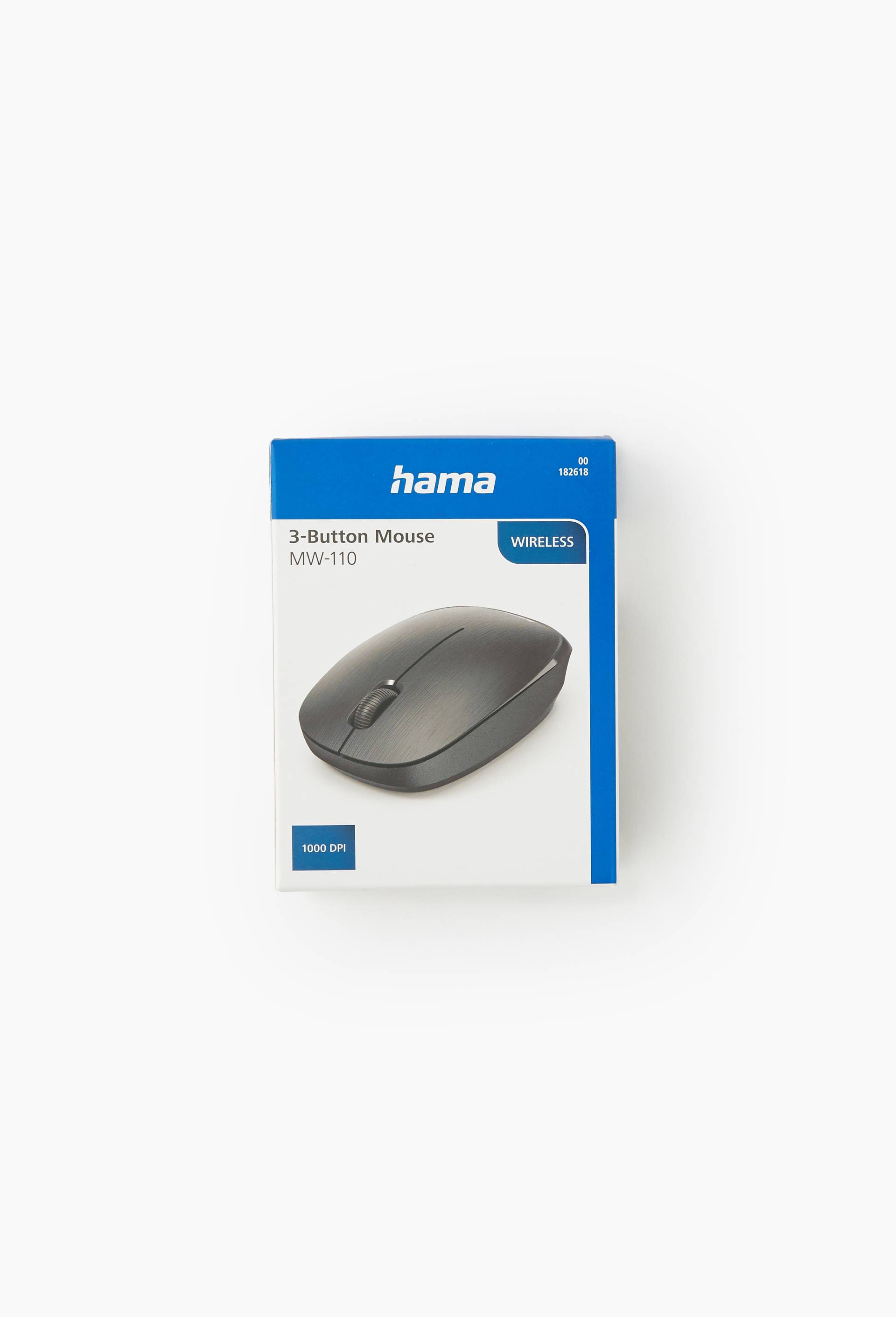 Souris Bureau Ambidextre - Sans Fil Optique 1000 Dpi, Multicolore, large image number 1