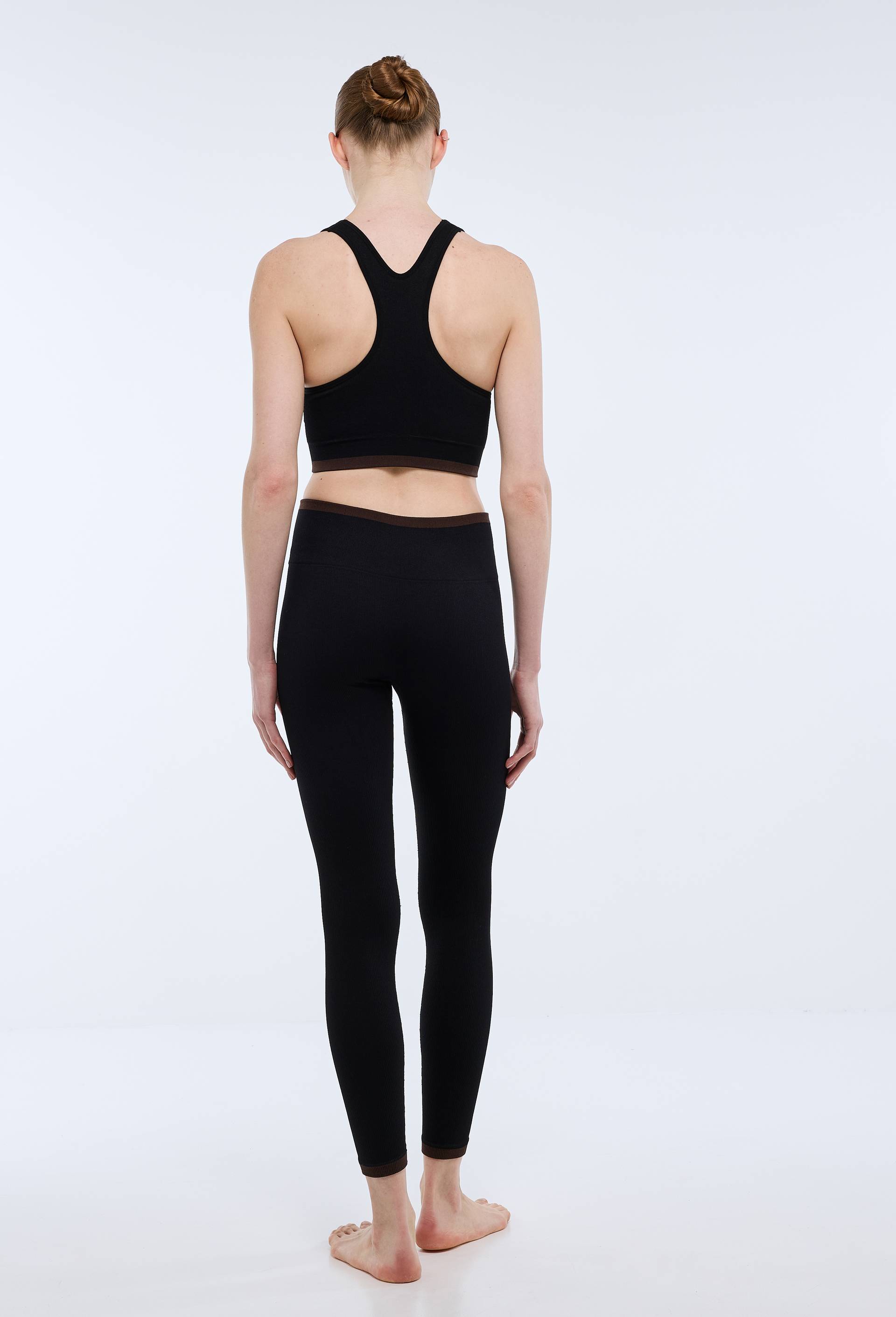 Legging de sport c&ocirc;tel&eacute;, Noir, large image number 2