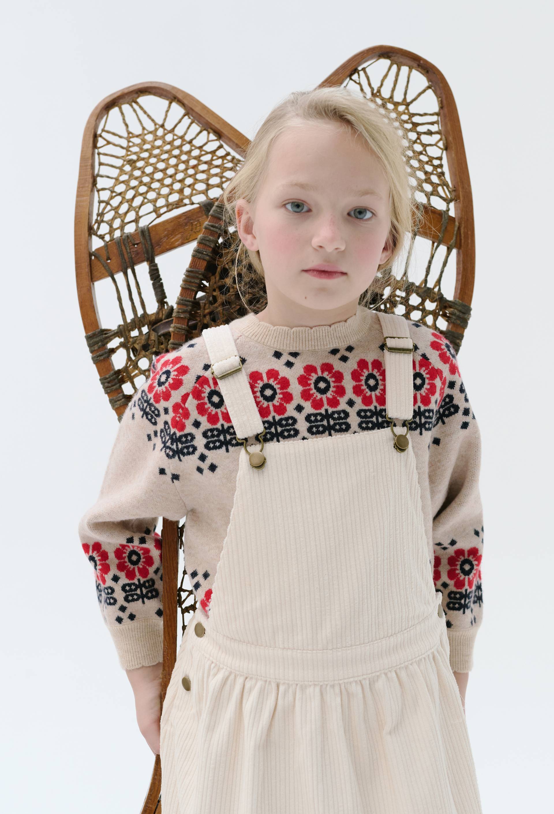 Pull jacquard contenant de la laine, Beige clair, large image number 0