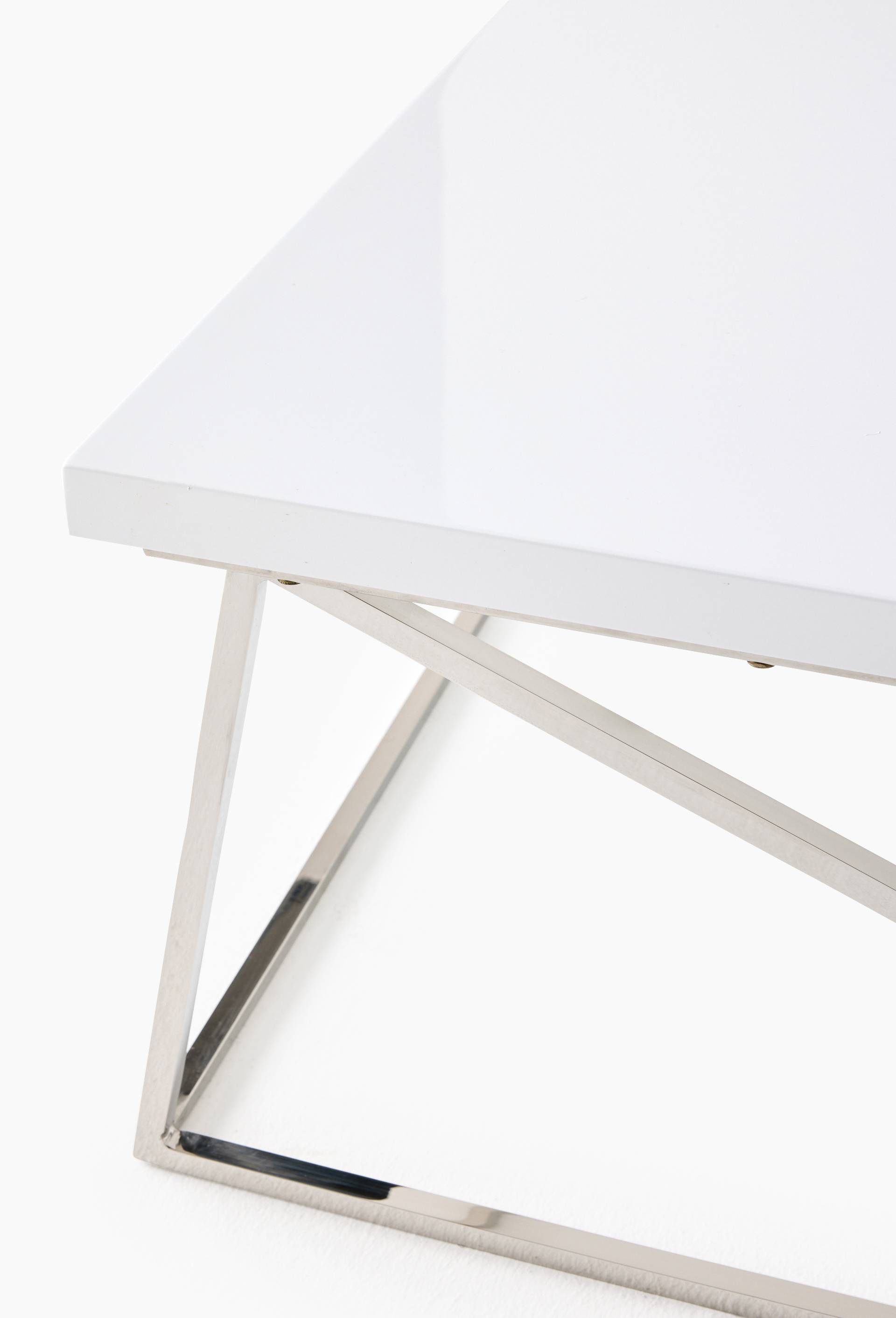 Exclu web - Table basse, 33x76x140 cm - STUDIO PRISUNIC x MONOPRIX, Blanc, large image number 2.0