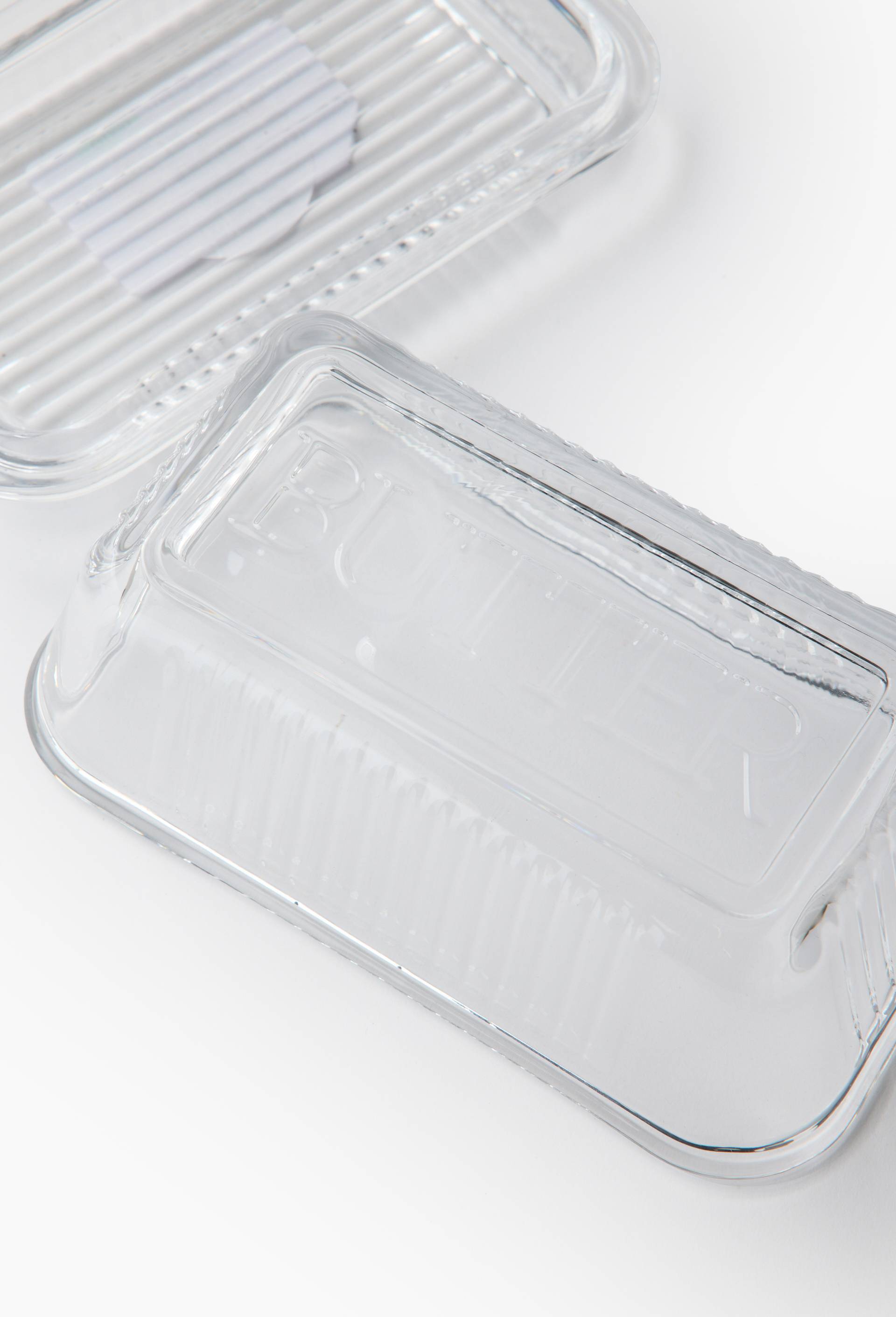 Beurrier en verre, Transparent, large image number 1.0
