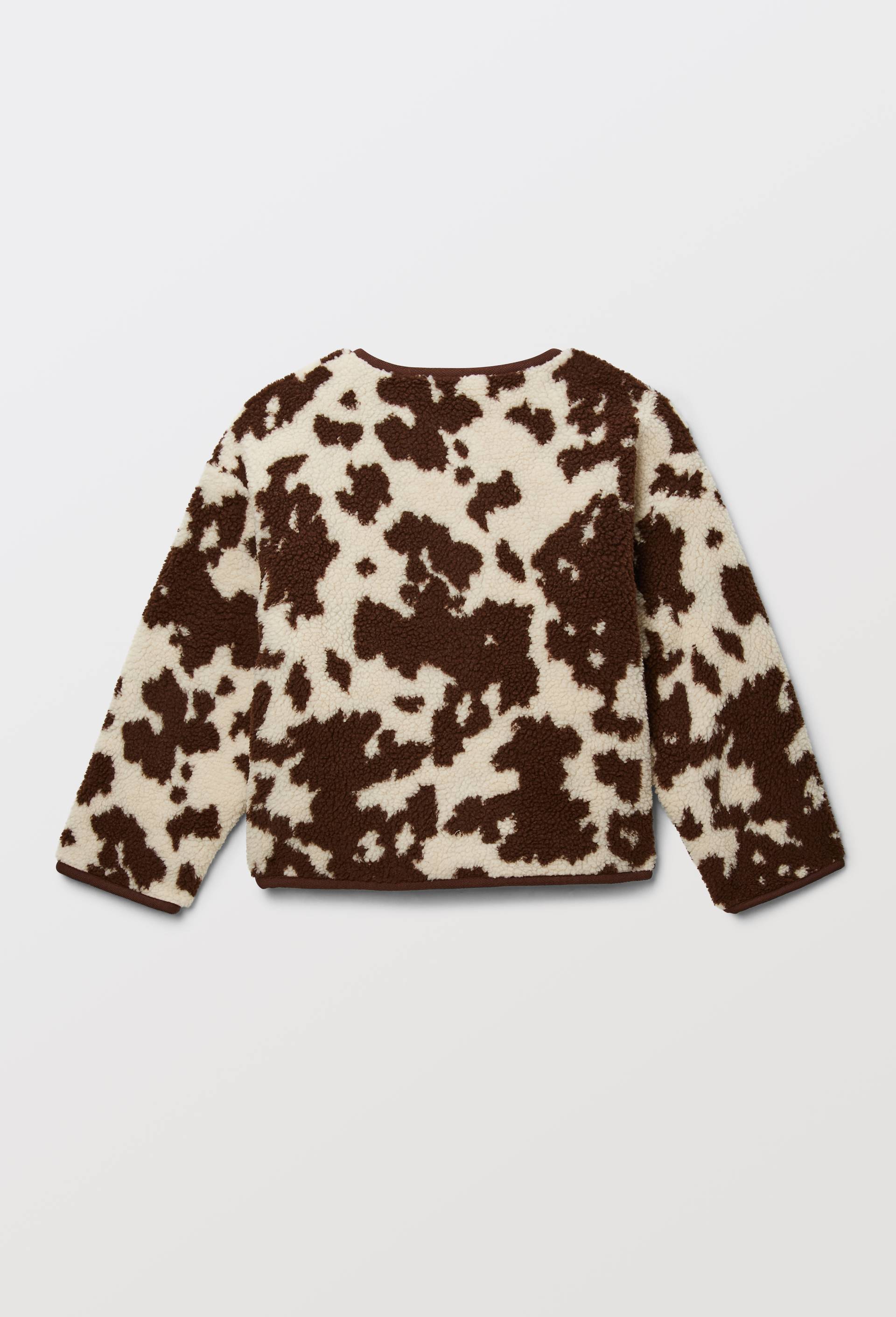 Veste effet mouton, Brun, large image number 4.0