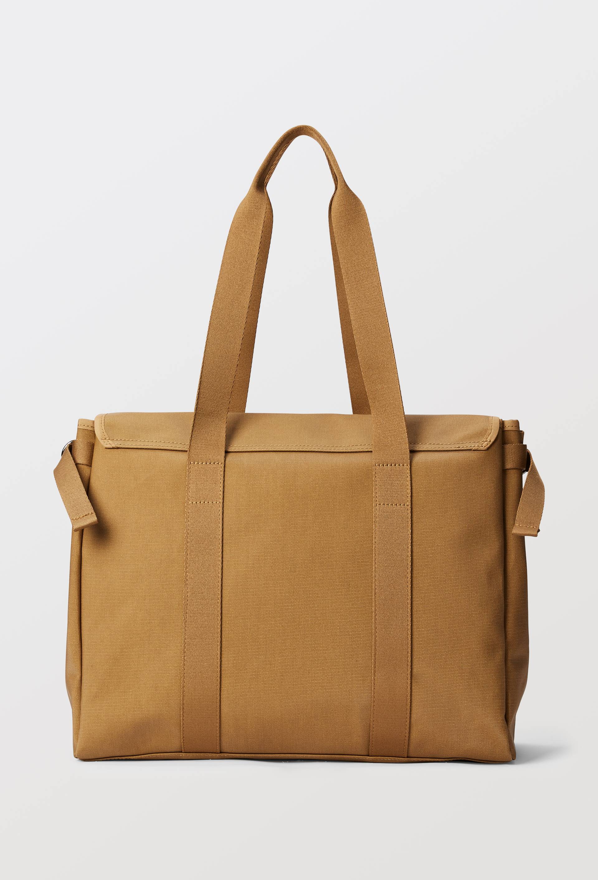 Cabas en toile enduite, Beige, large image number 1