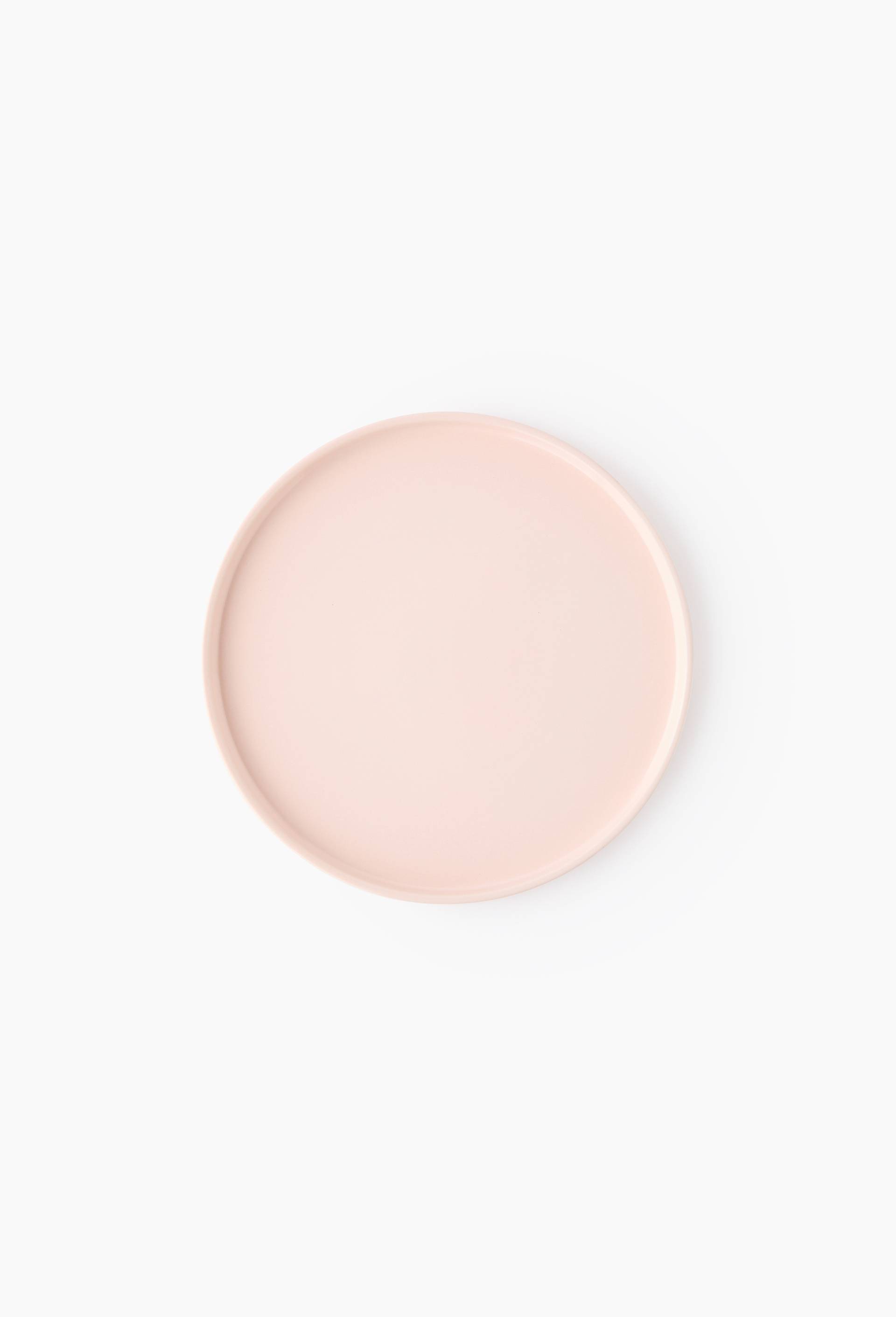 Assiette plate, 25cm, Rose clair, large image number 0