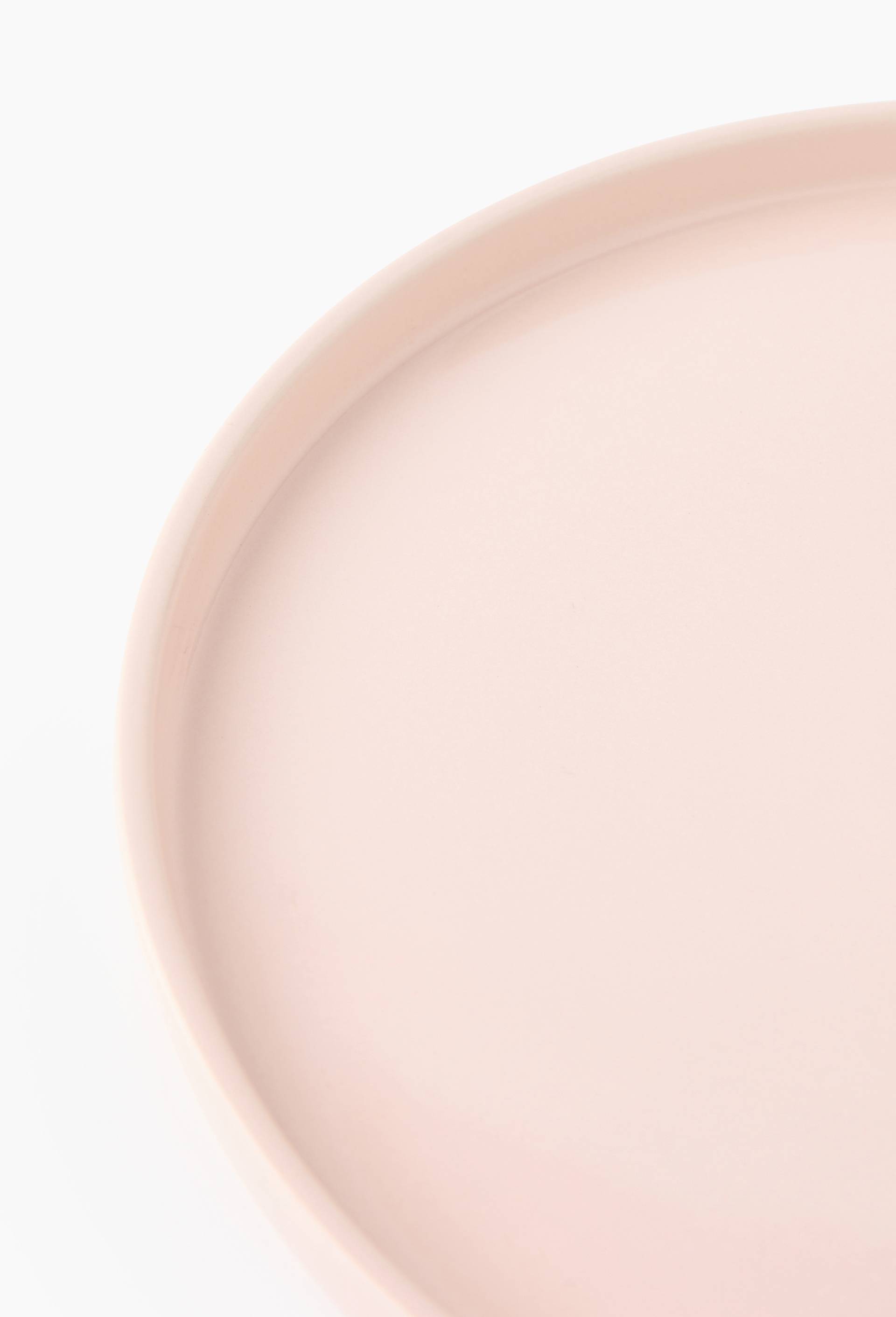 Assiette plate, 25cm, Rose clair, large image number 1