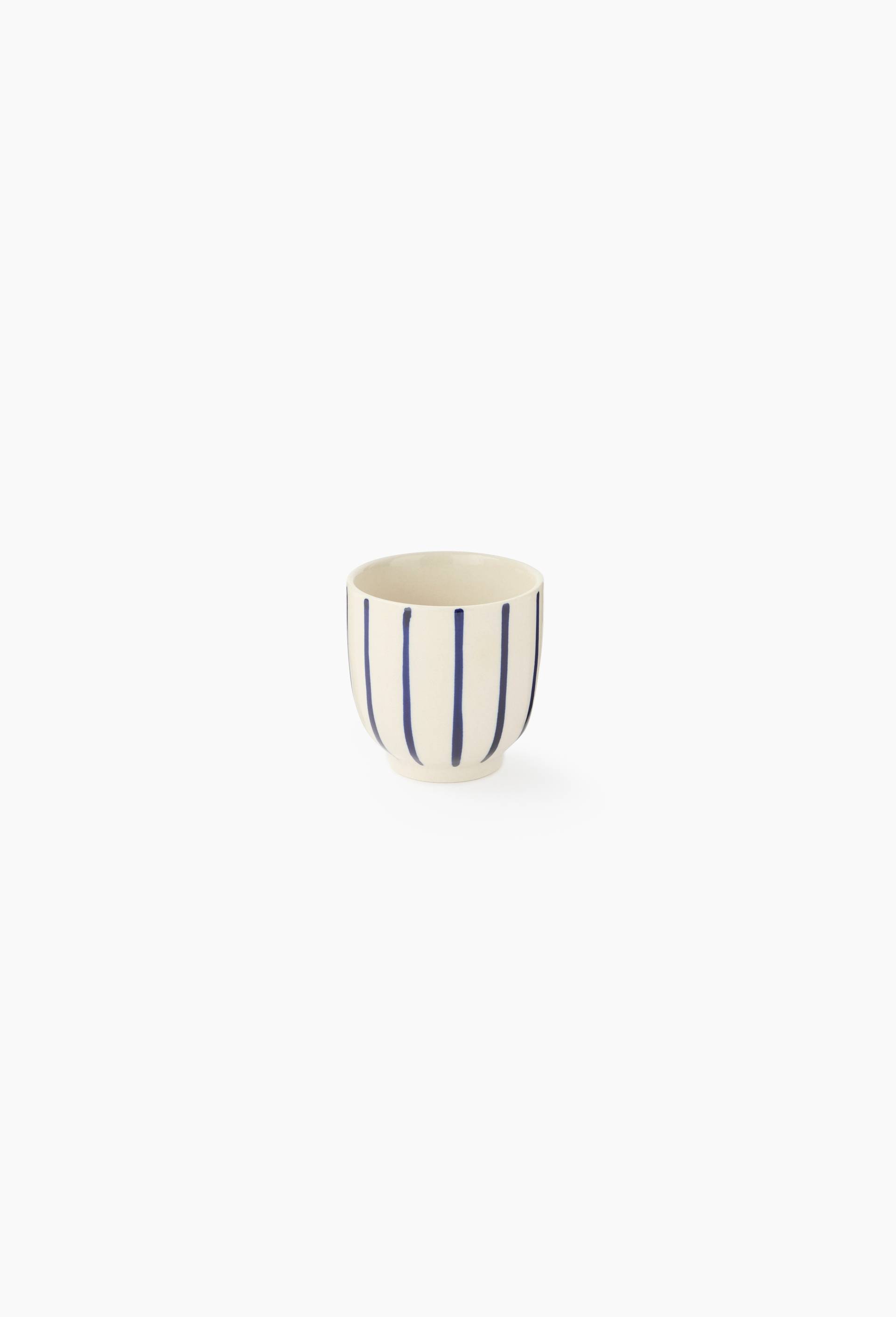 Tasse finition imprim&eacute;e, 15cl, Bleu, large image number 0