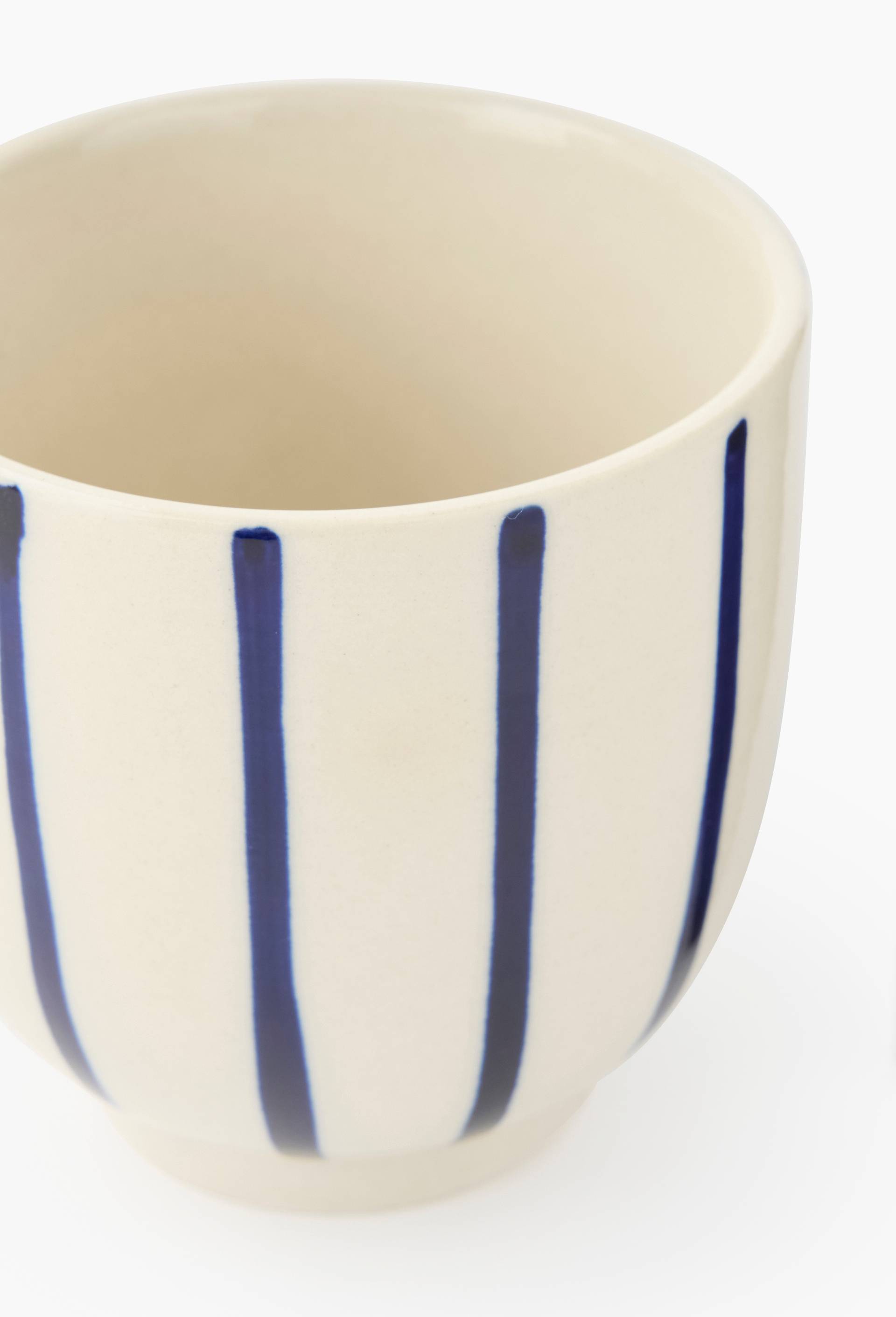 Tasse finition imprim&eacute;e, 15cl, Bleu, large image number 1.0