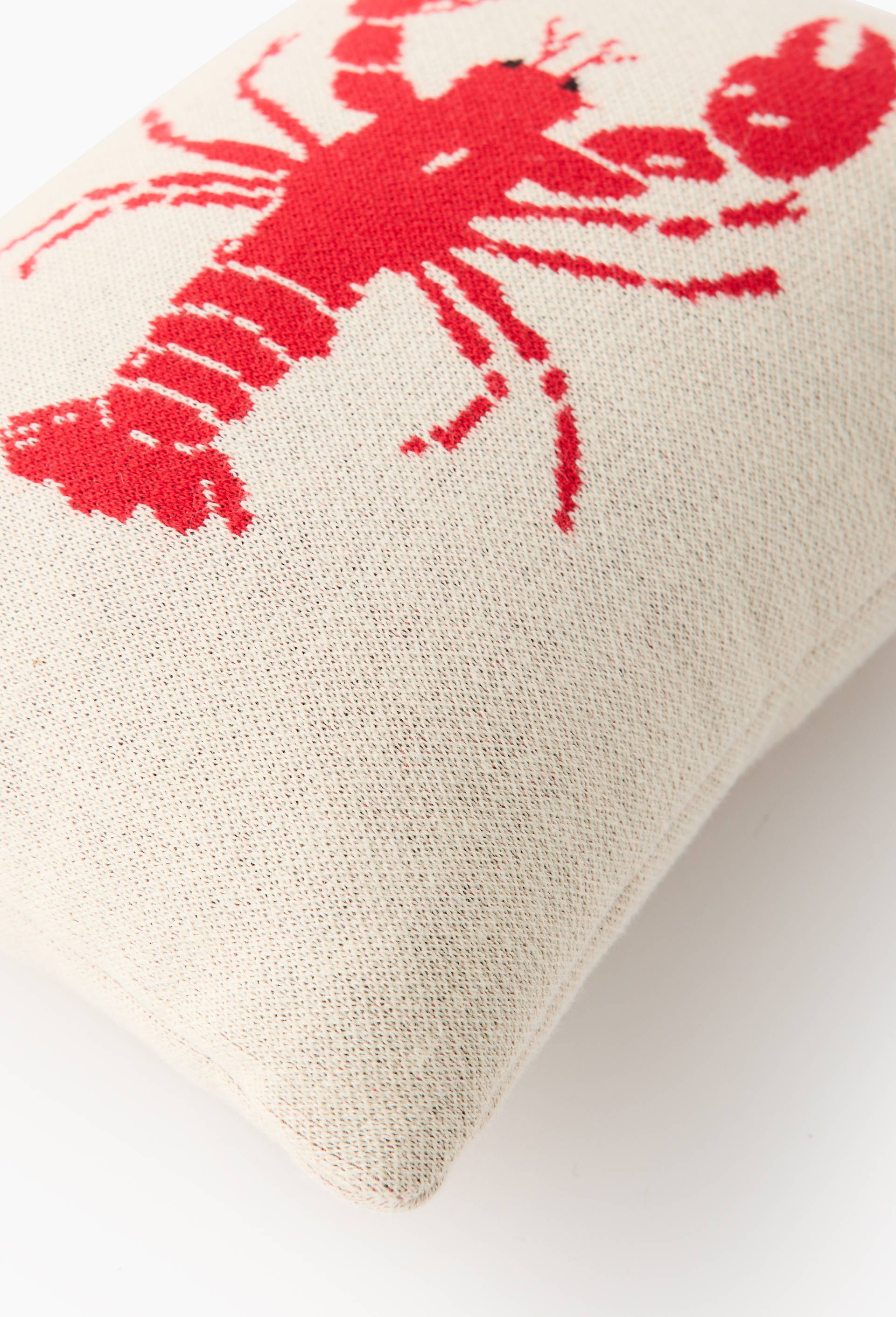 Coussin jacquard, 25x35cm, 100% coton, Gris, large image number 1.0