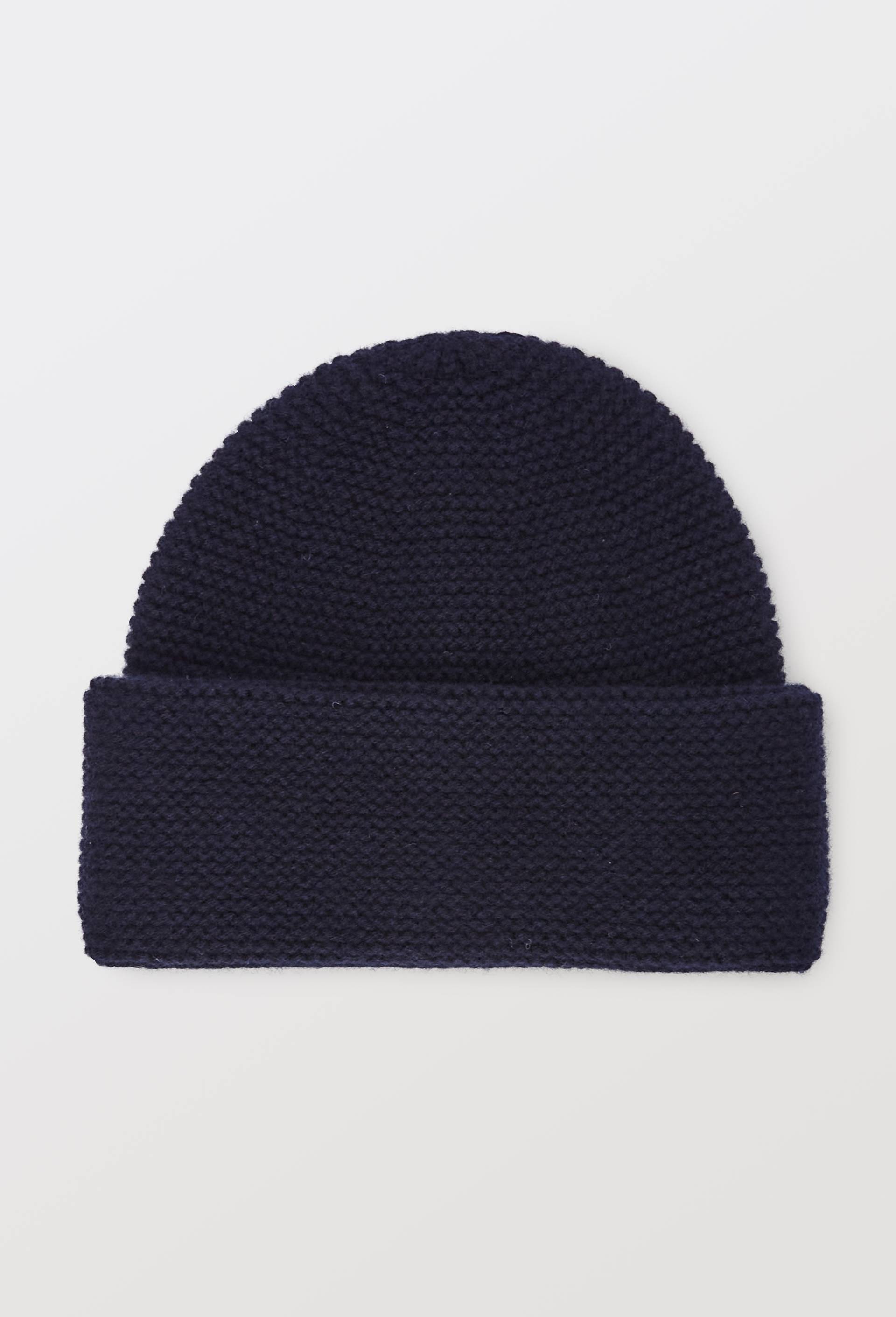 Bonnet en laine, Bleu fonc&eacute;, swatch image