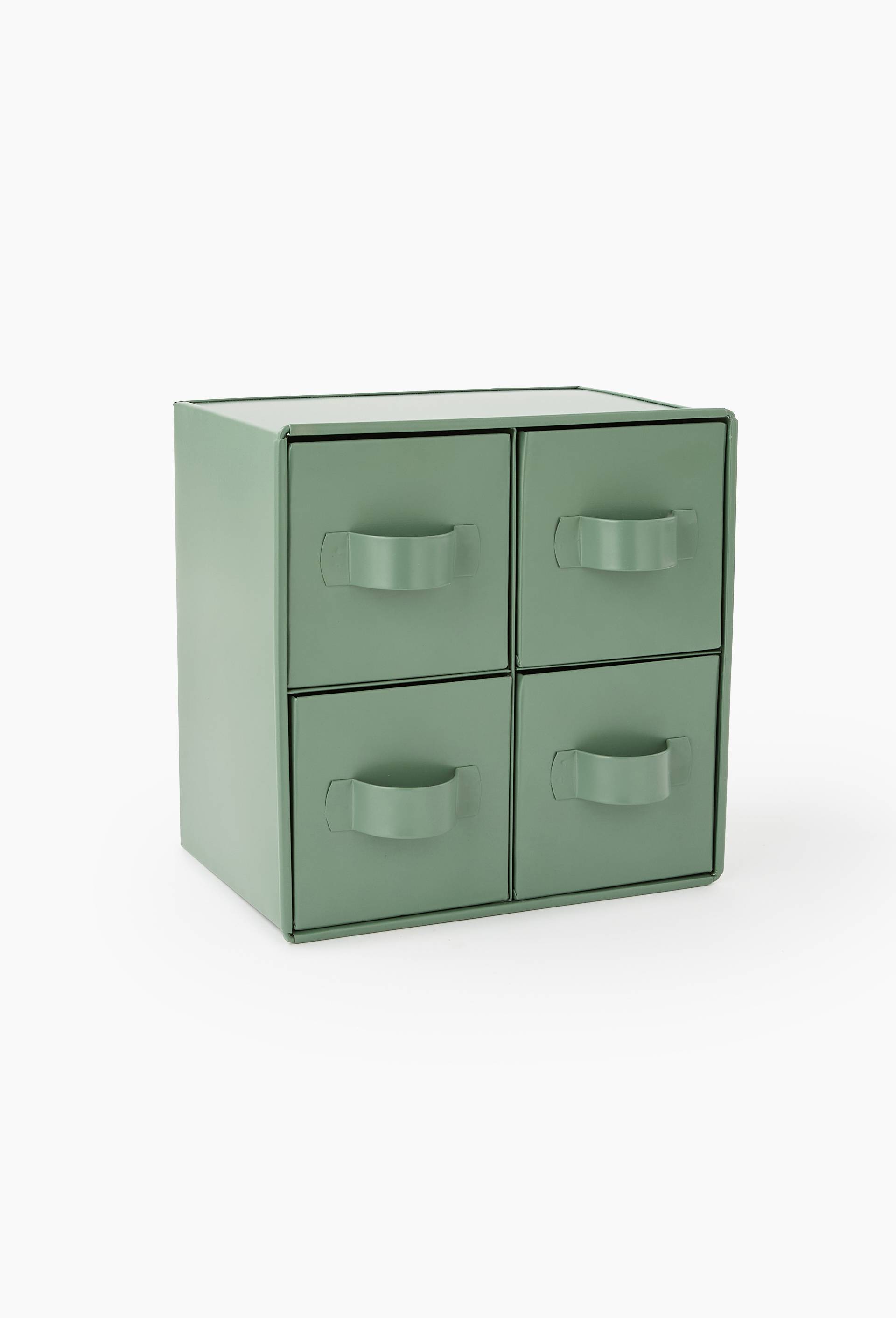 Range-graines, 23x15xH23 cm, en m&eacute;tal, Vert clair, large image number 0