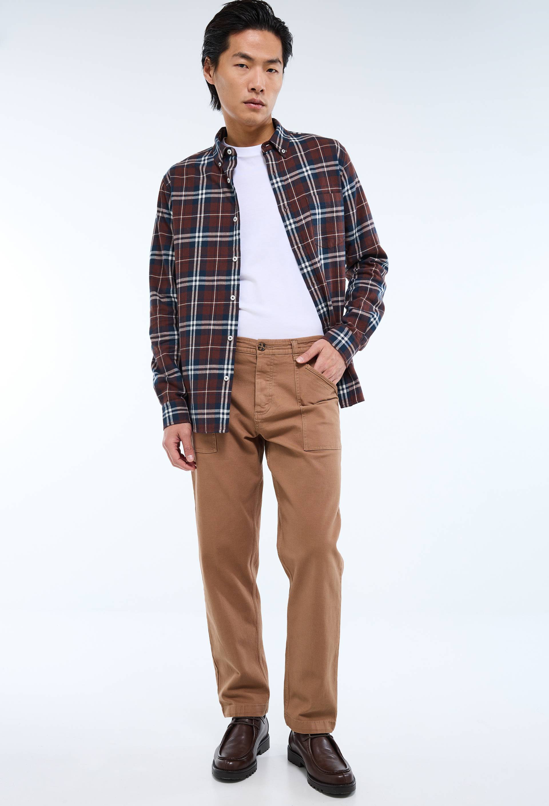 Pantalon en coton BIO GOTS, Beige, large image number 0
