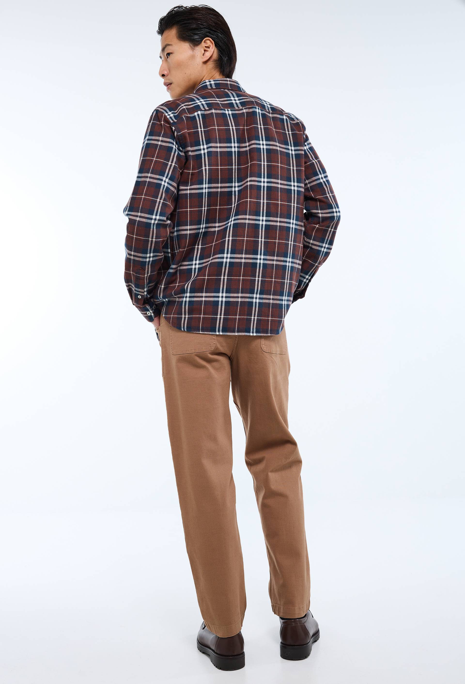 Pantalon en coton BIO GOTS, Beige, large image number 1.0