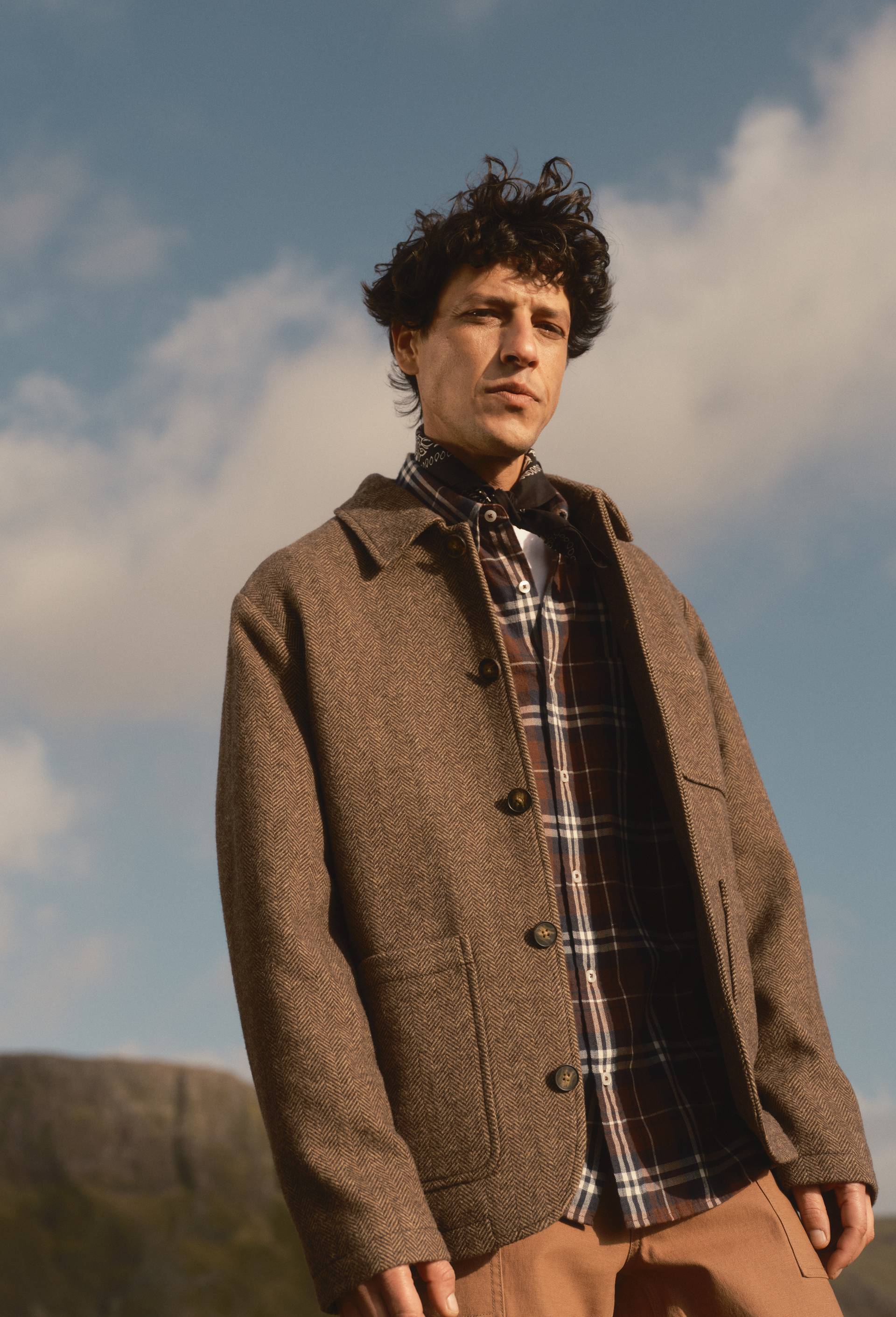 Veste contenant de la laine, Beige, large image number 0.0