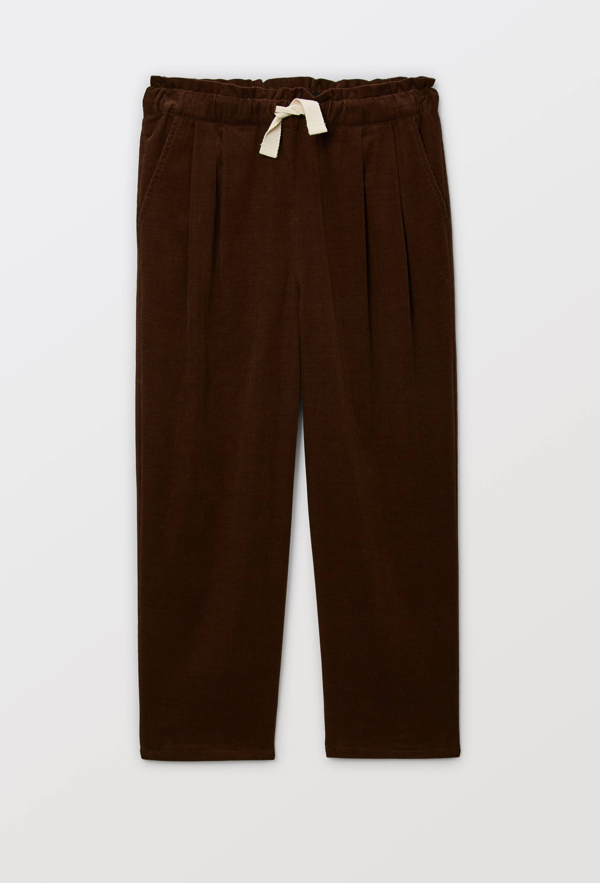 Pantalon ample en coton, Brun fonc&eacute;, large image number 2