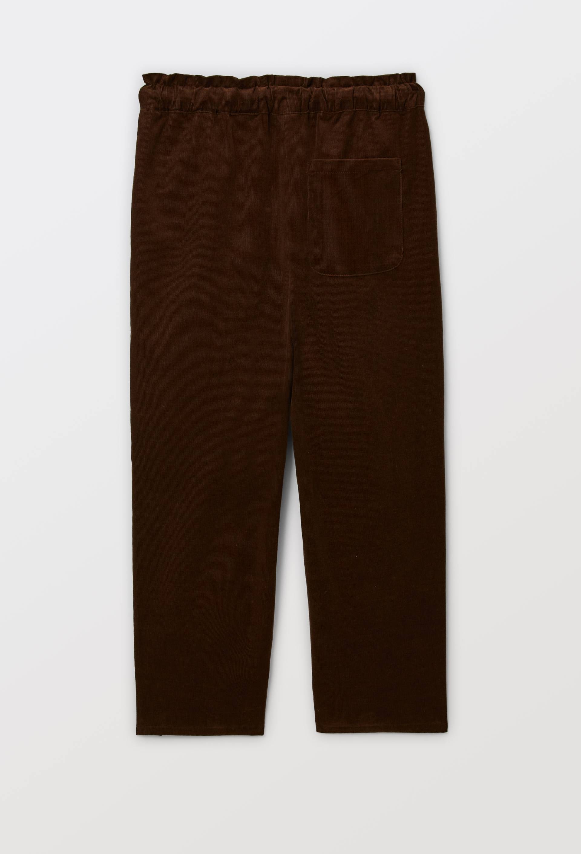 Pantalon ample en coton, Brun fonc&eacute;, large image number 3