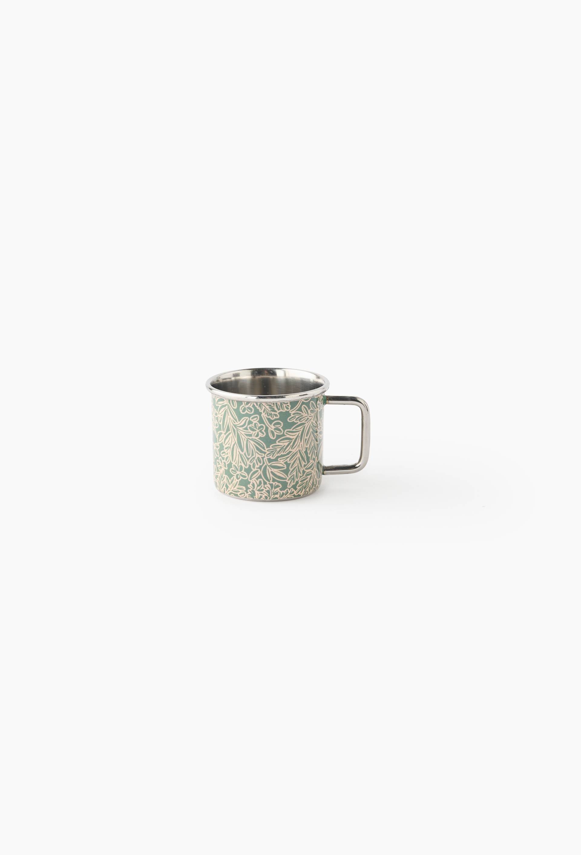 Tasse finition imprim&eacute;e, 19cl, Vert, large image number 0