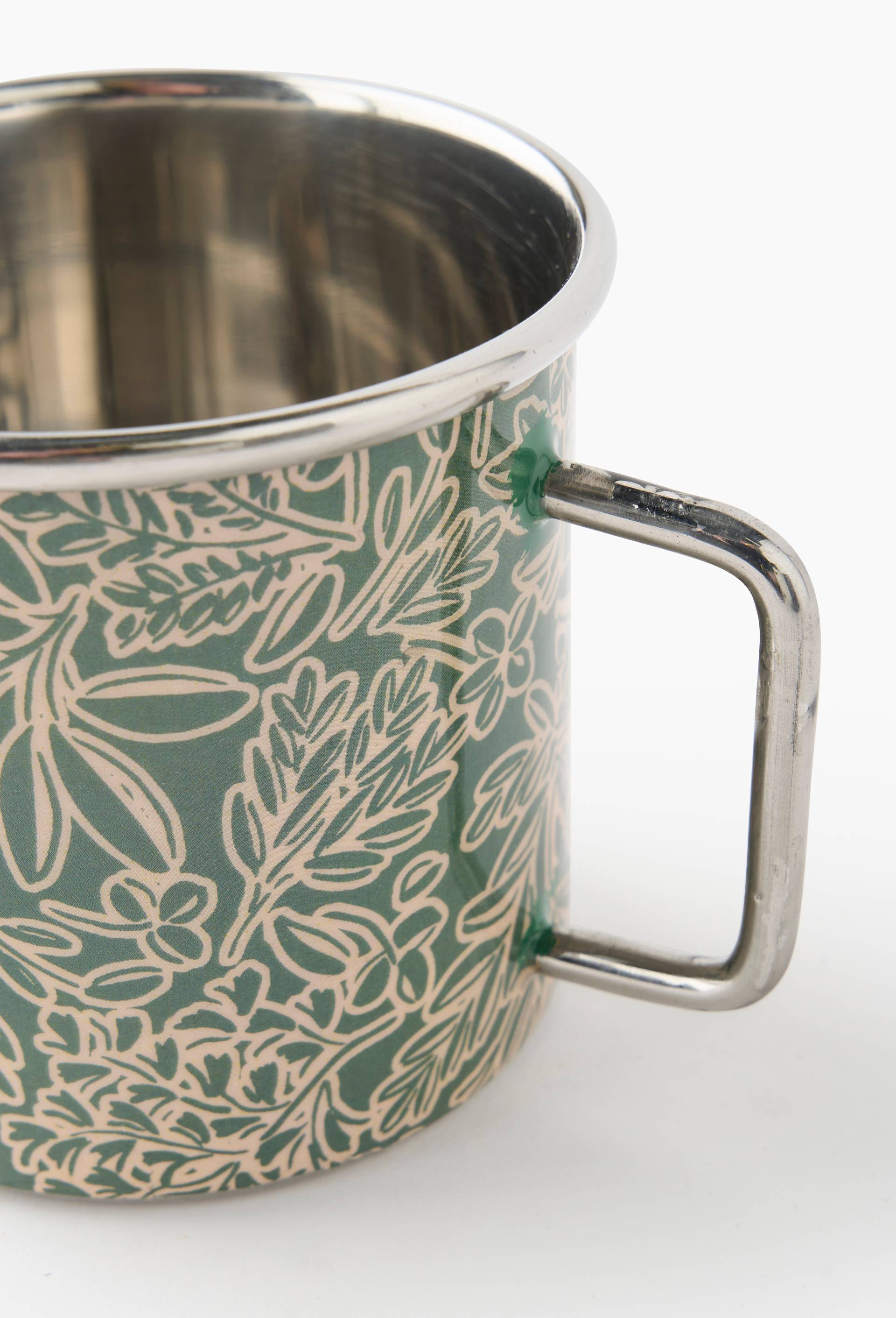 Tasse finition imprim&eacute;e, 50cl, Vert, large image number 1