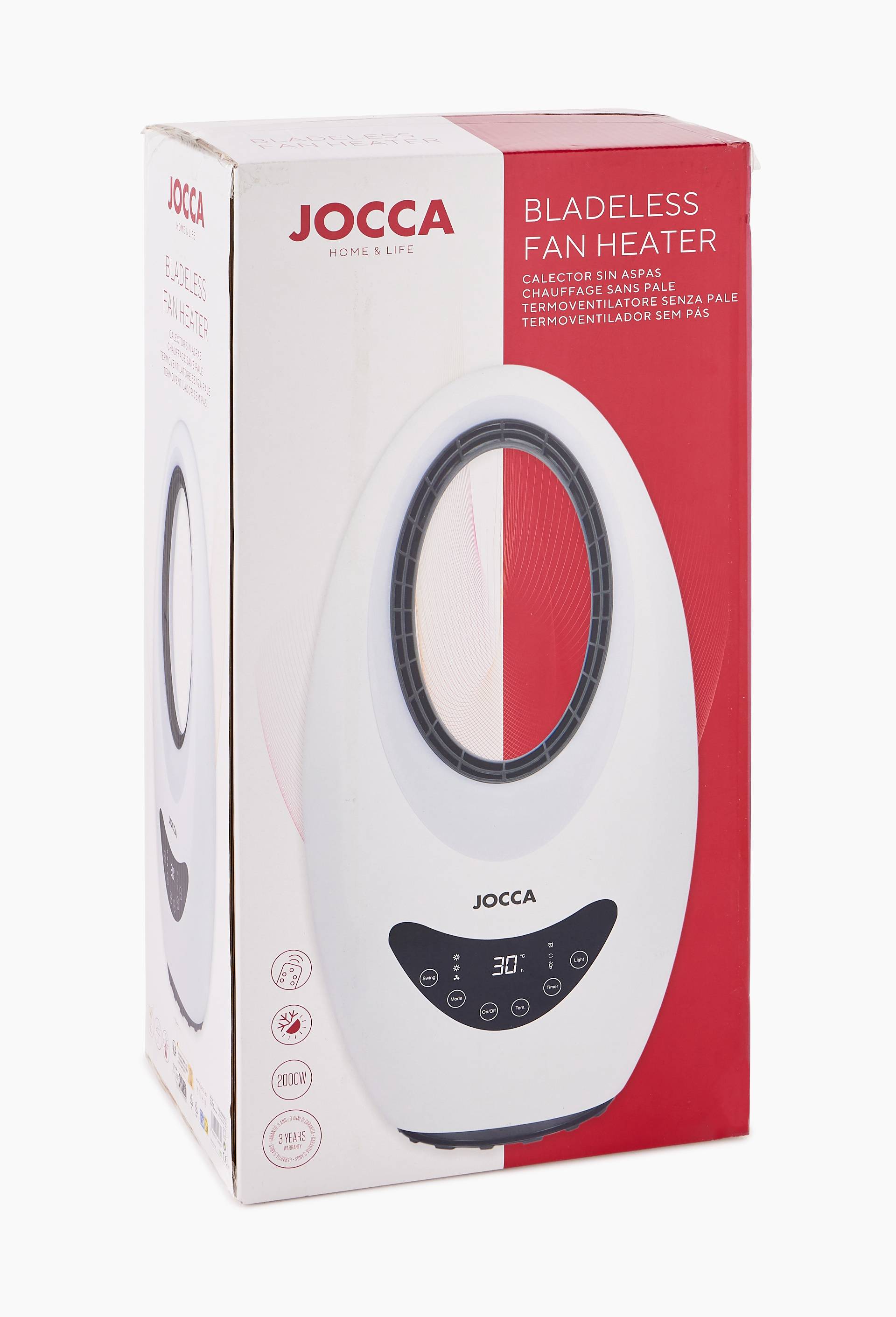 Ventilateur sans p&acirc;le, Blanc, large image number 2.0