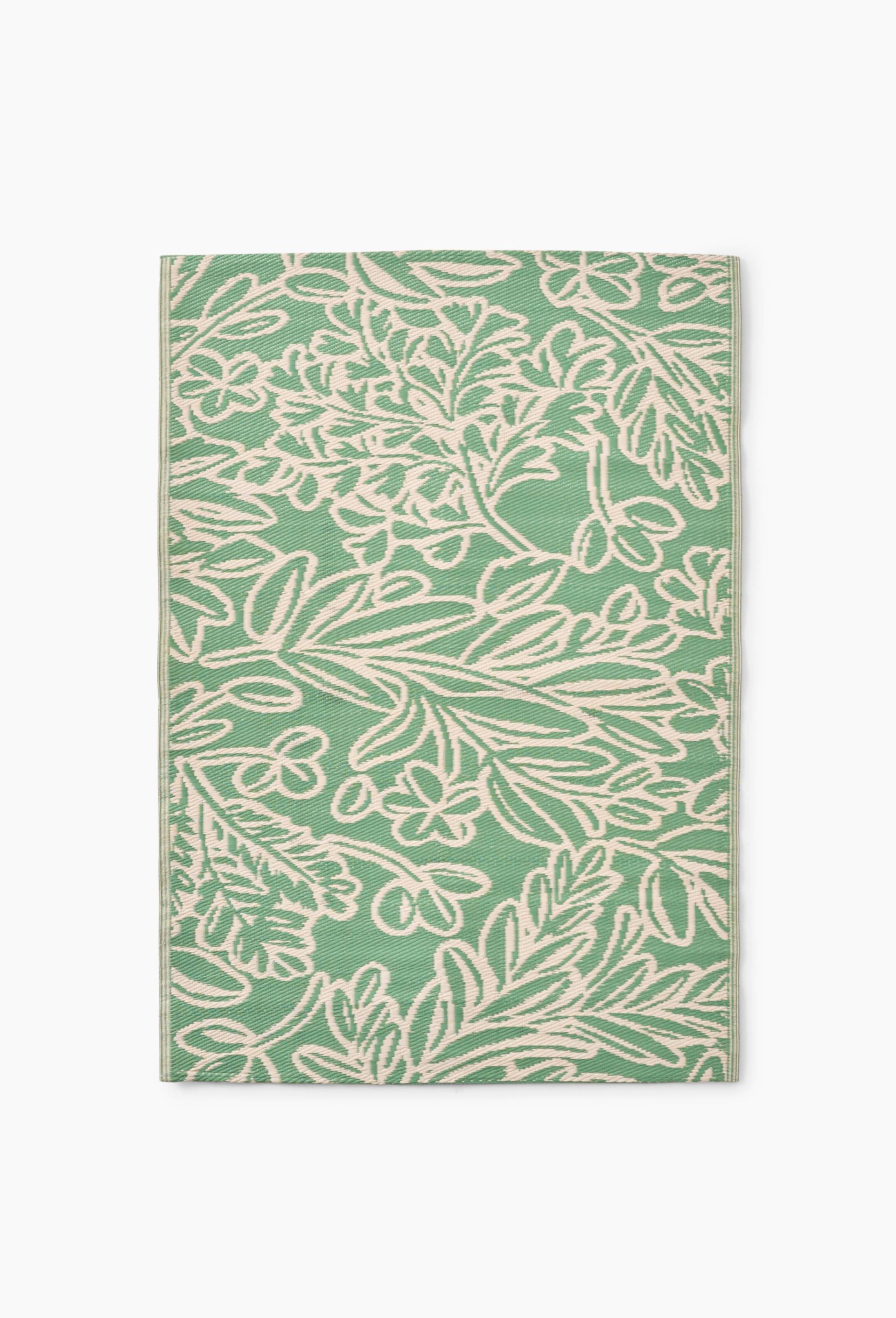Tapis, 120x170cm imprim&eacute;, 100% plastique 400gsm, Vert, large image number 0.0