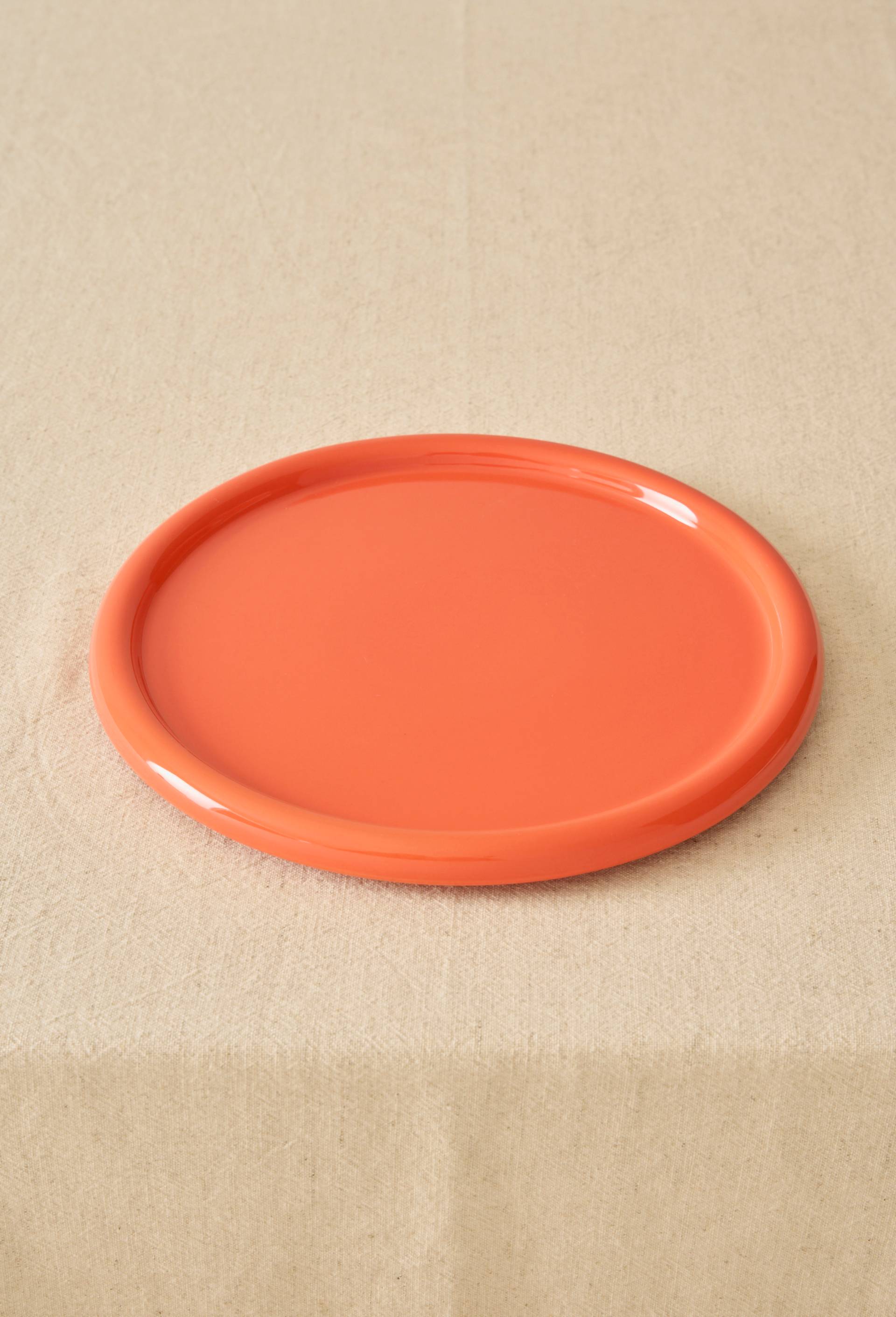 Assiette plate, 26 cm, Orange, large image number 0.0