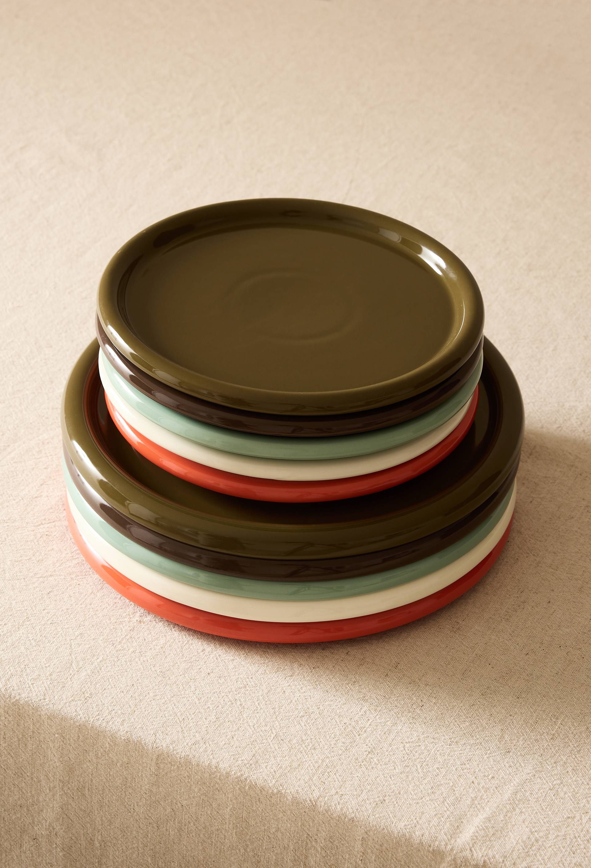 Assiette plate, 26 cm, Orange, large image number 1.0