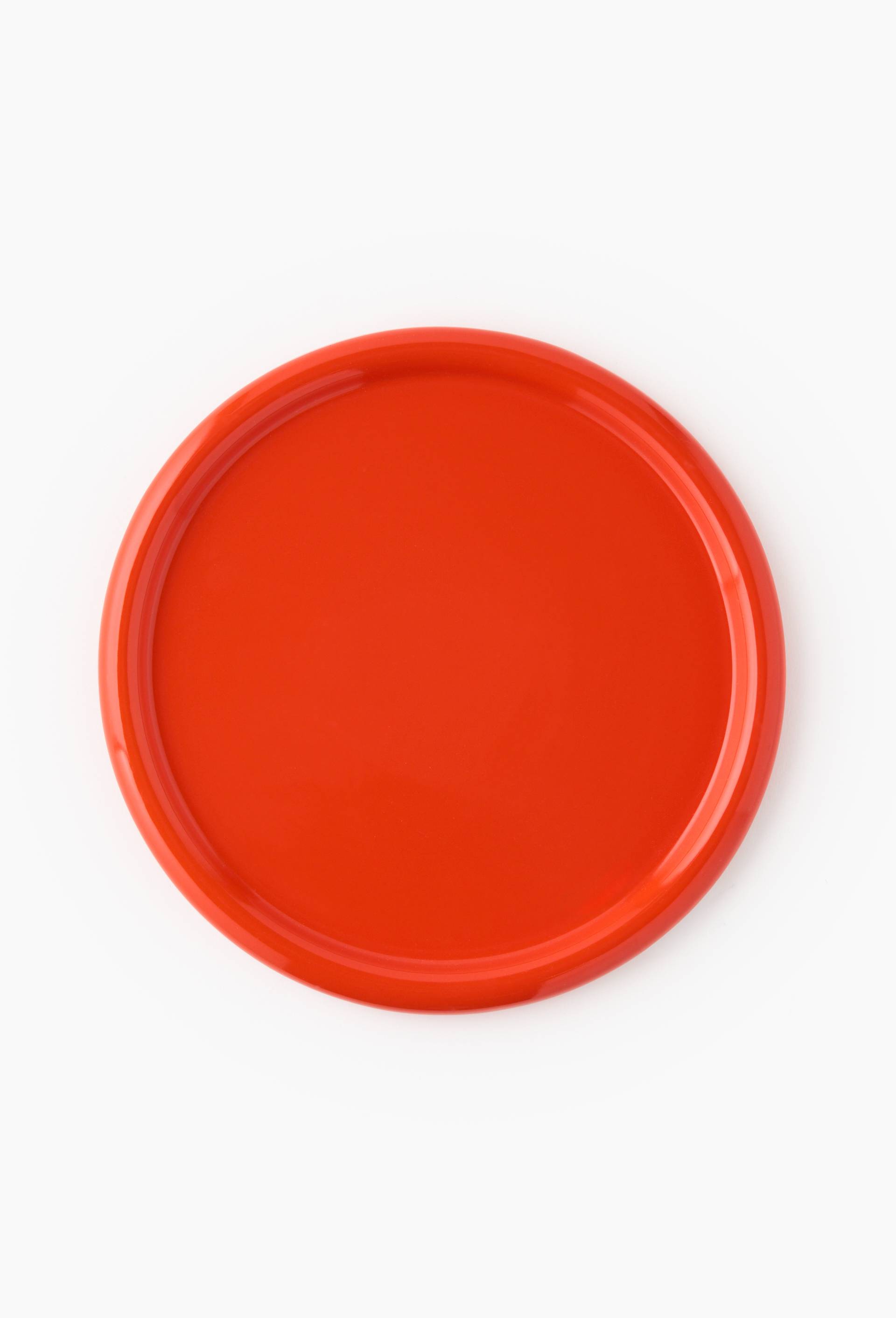 Assiette plate, 26 cm, Orange, large image number 1.0