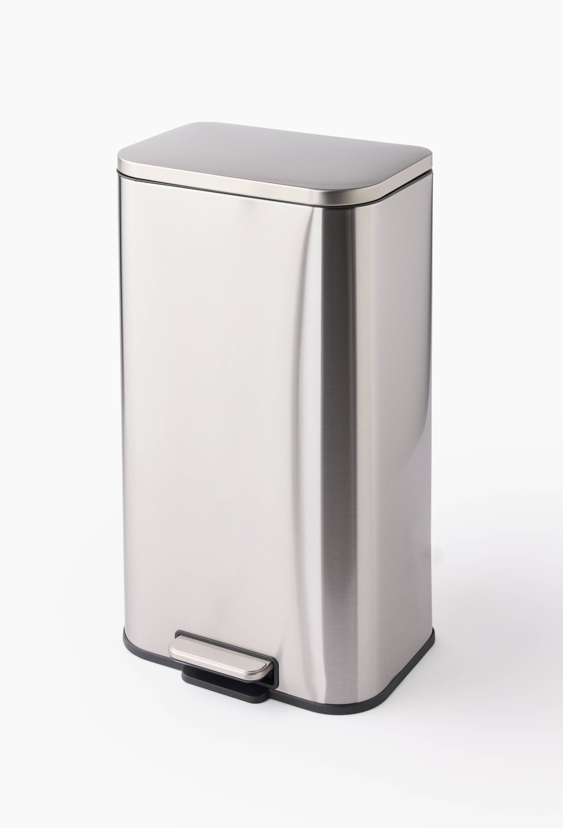 Poubelle, 30L, Argent, large image number 0.0