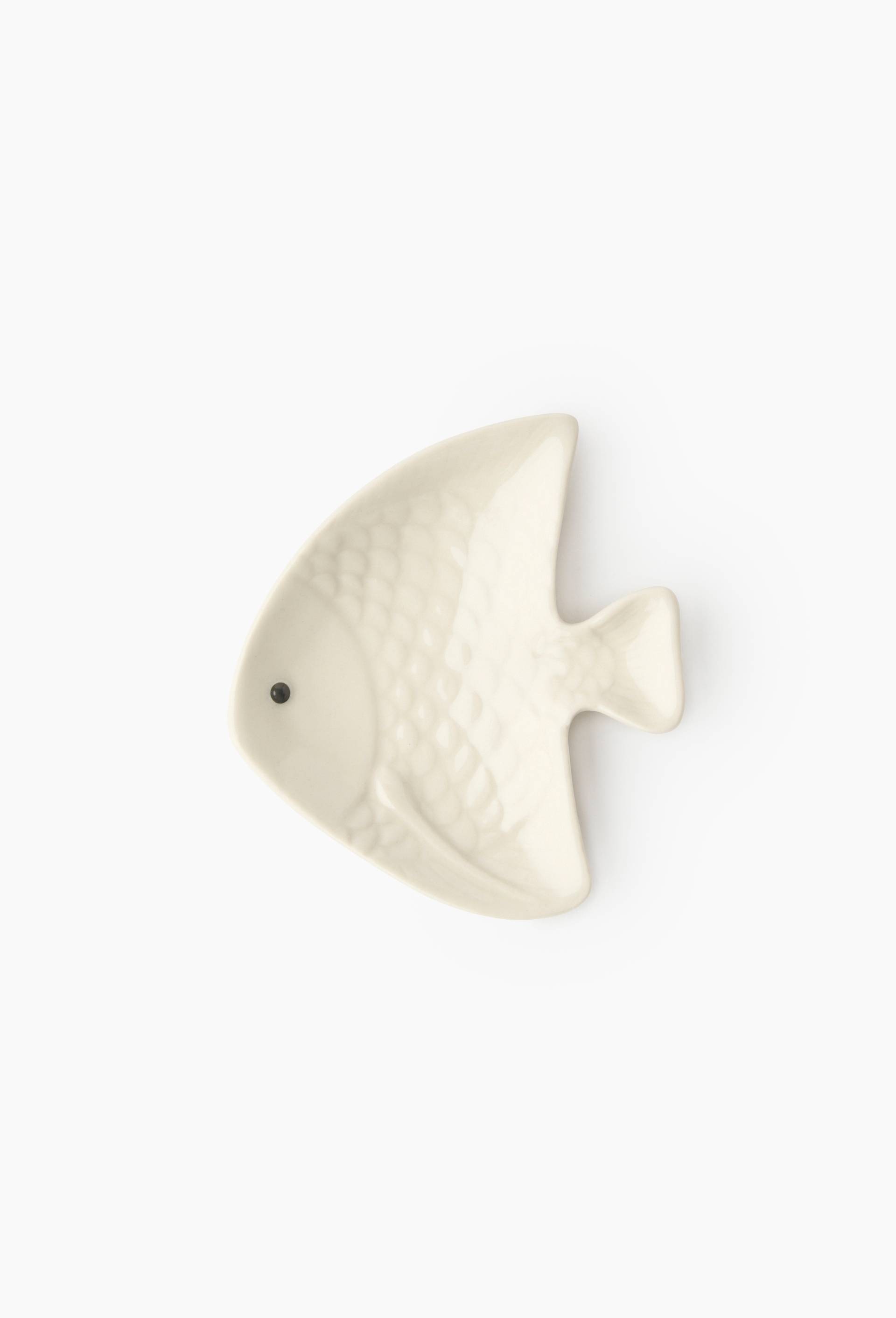Coupelle en forme poisson, 10cm, Beige clair, large image number 0.0